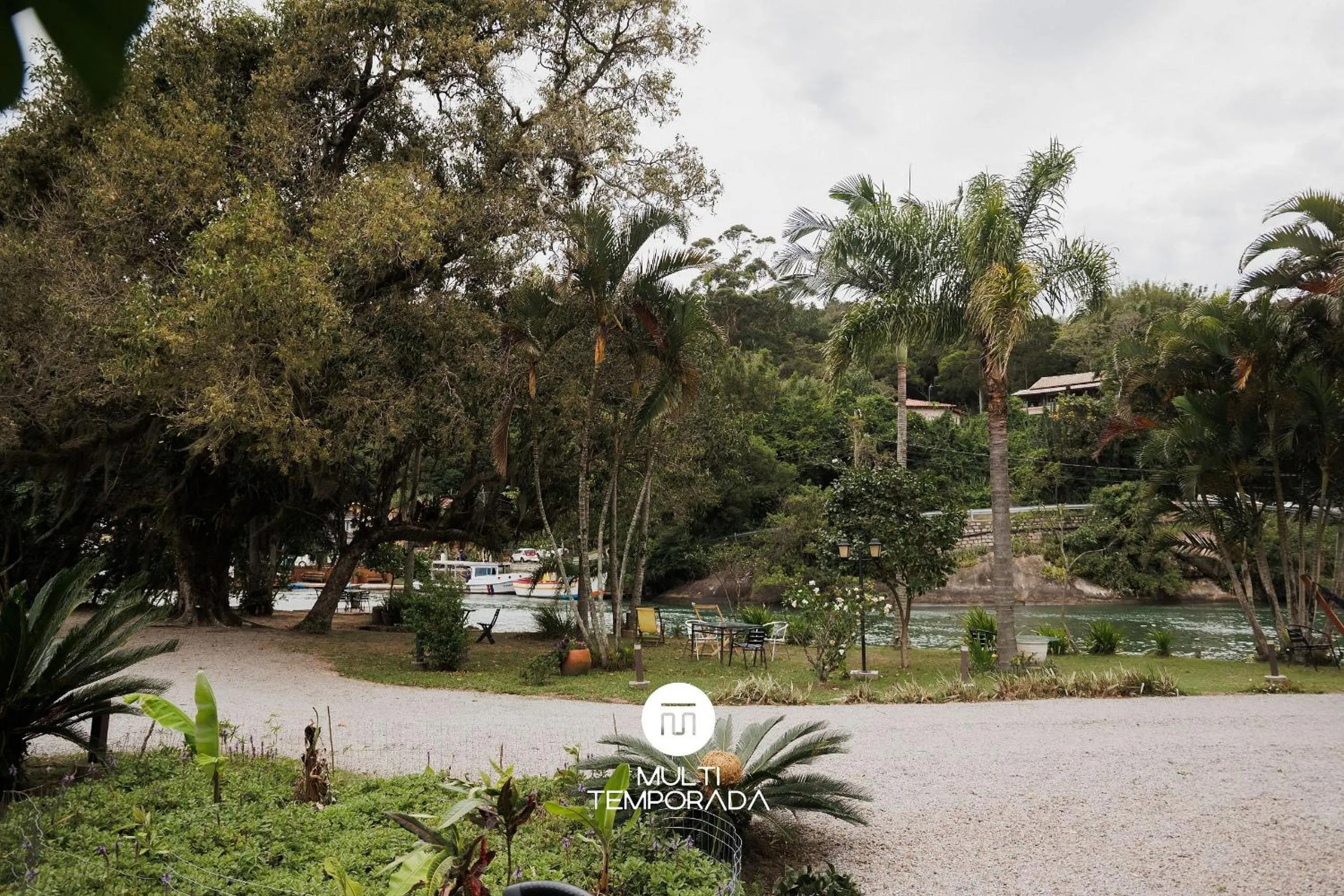 Lake view in Pousada Quinta da Margem