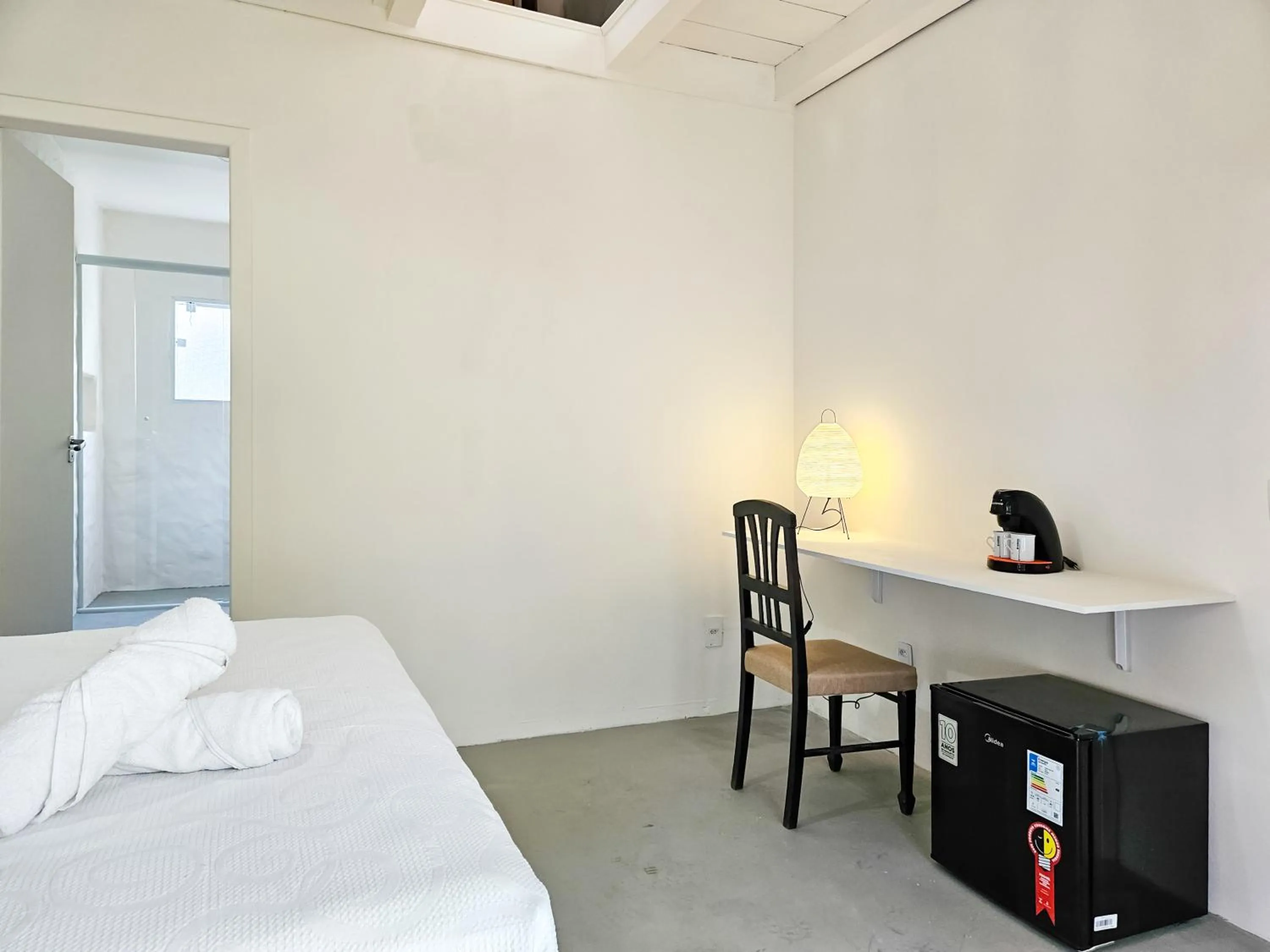 Bed in Pousada Quinta da Margem