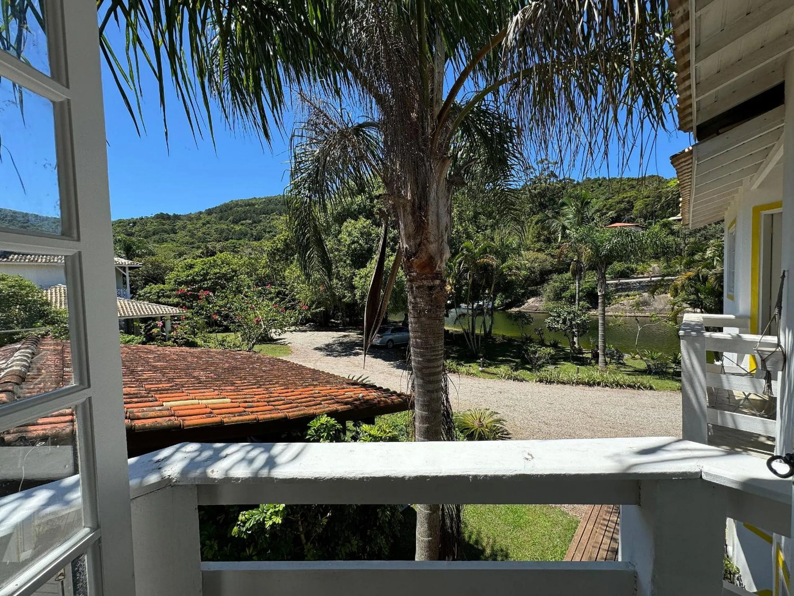 Lake view in Pousada Quinta da Margem