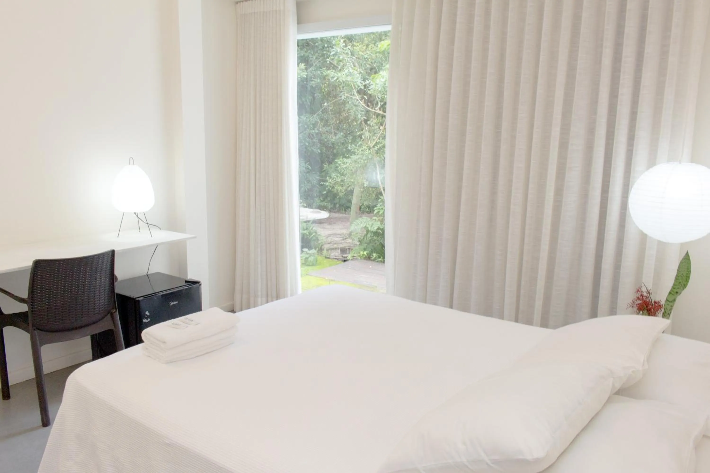 Bed in Pousada Quinta da Margem