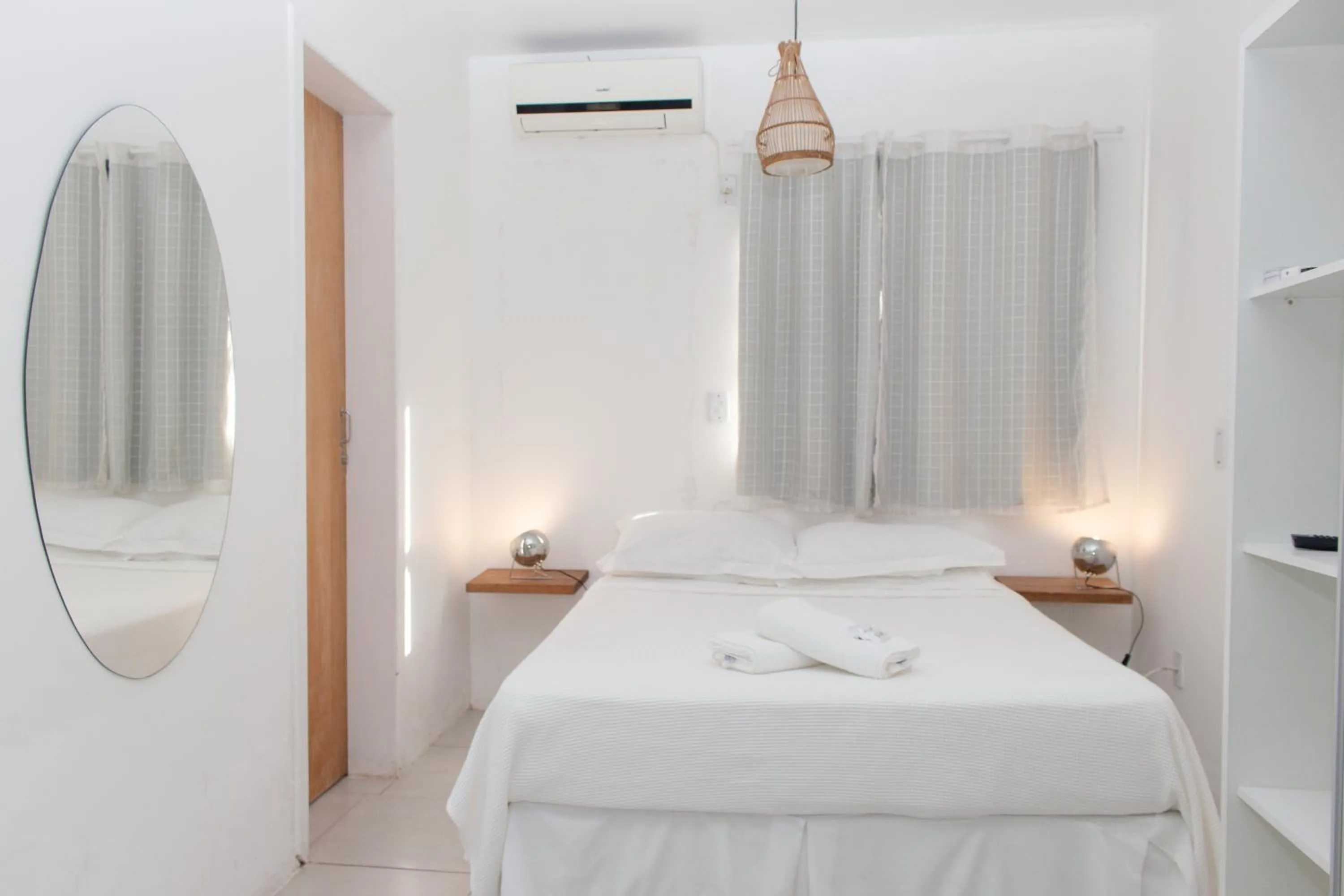 Bed in Pousada Quinta da Margem