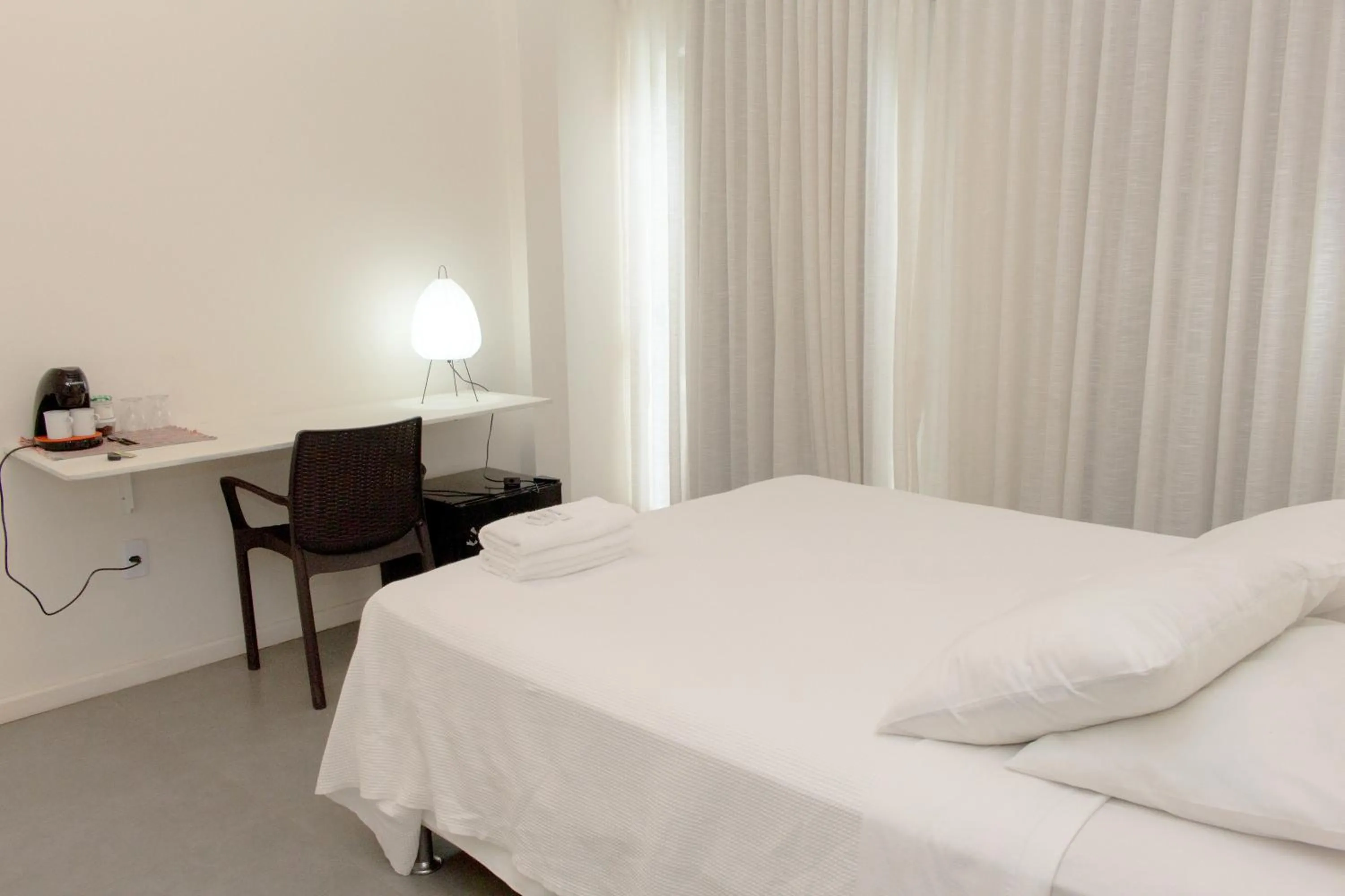 Bed in Pousada Quinta da Margem