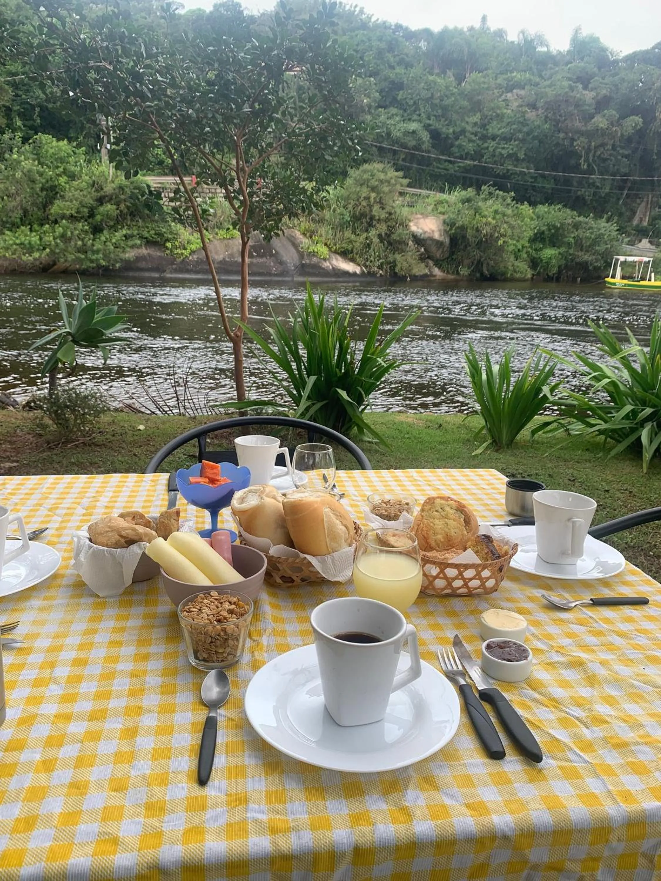 Breakfast in Pousada Quinta da Margem