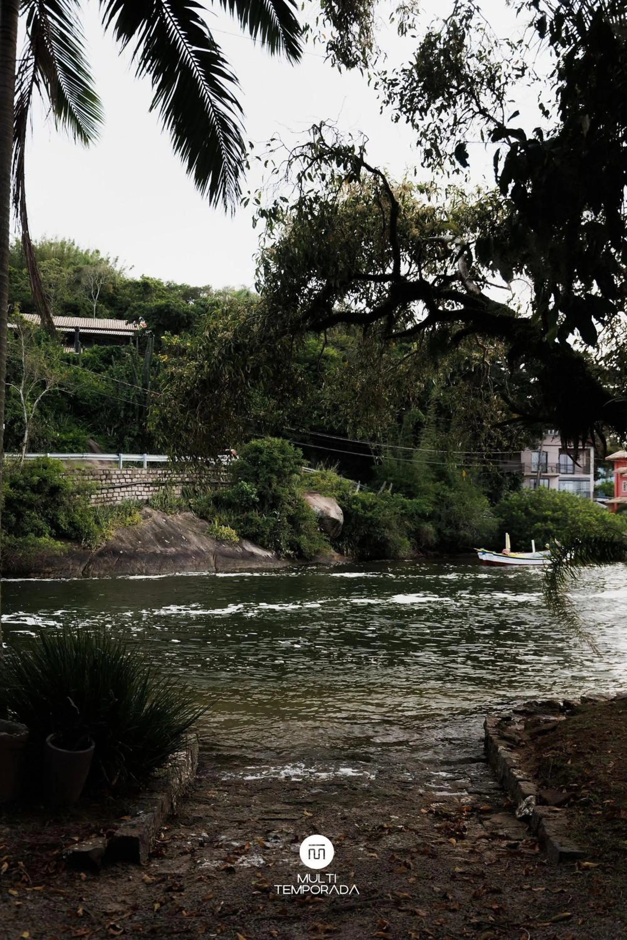 Lake view in Pousada Quinta da Margem