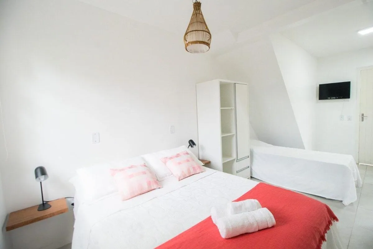 Bed in Pousada Quinta da Margem