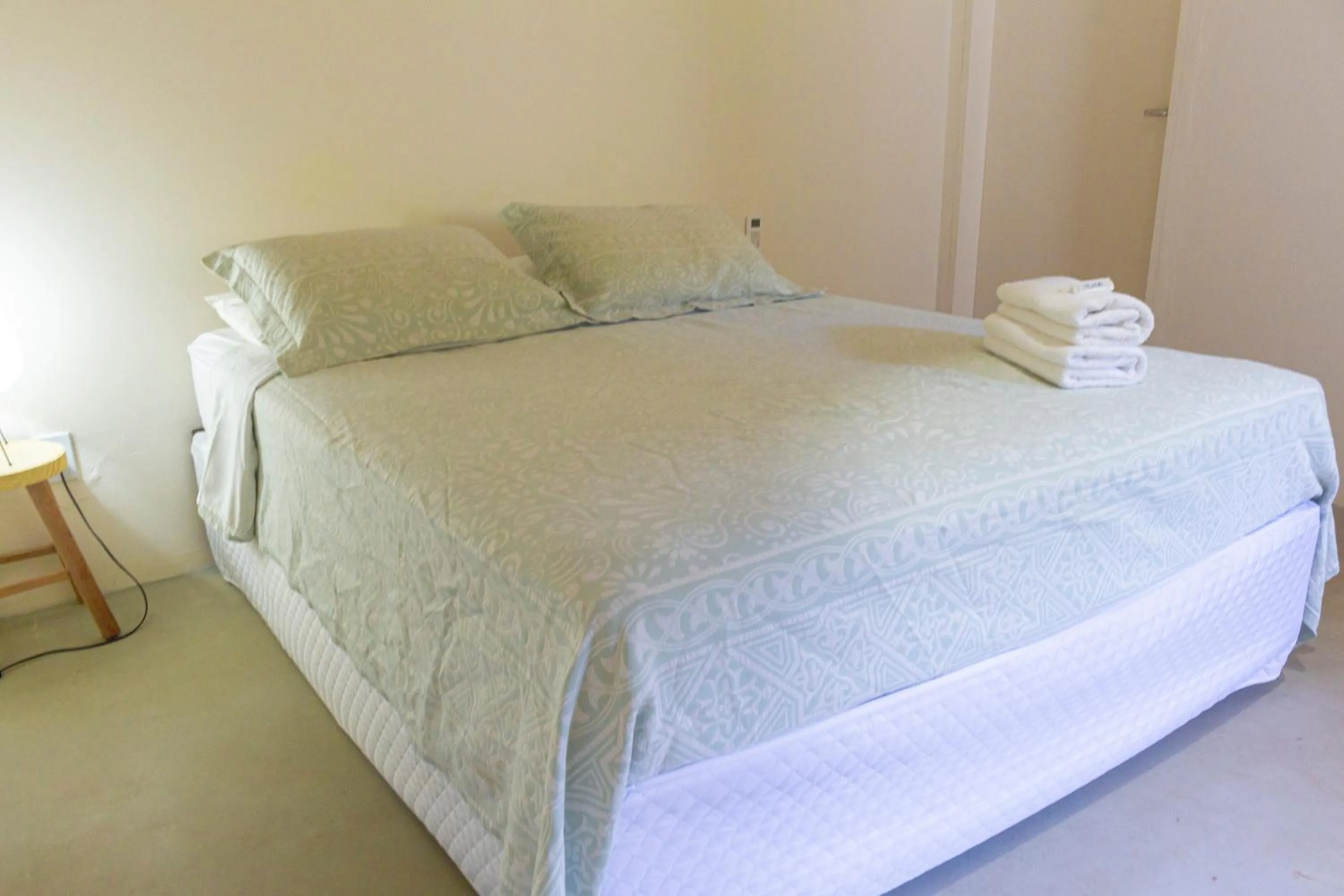 Bed in Pousada Quinta da Margem