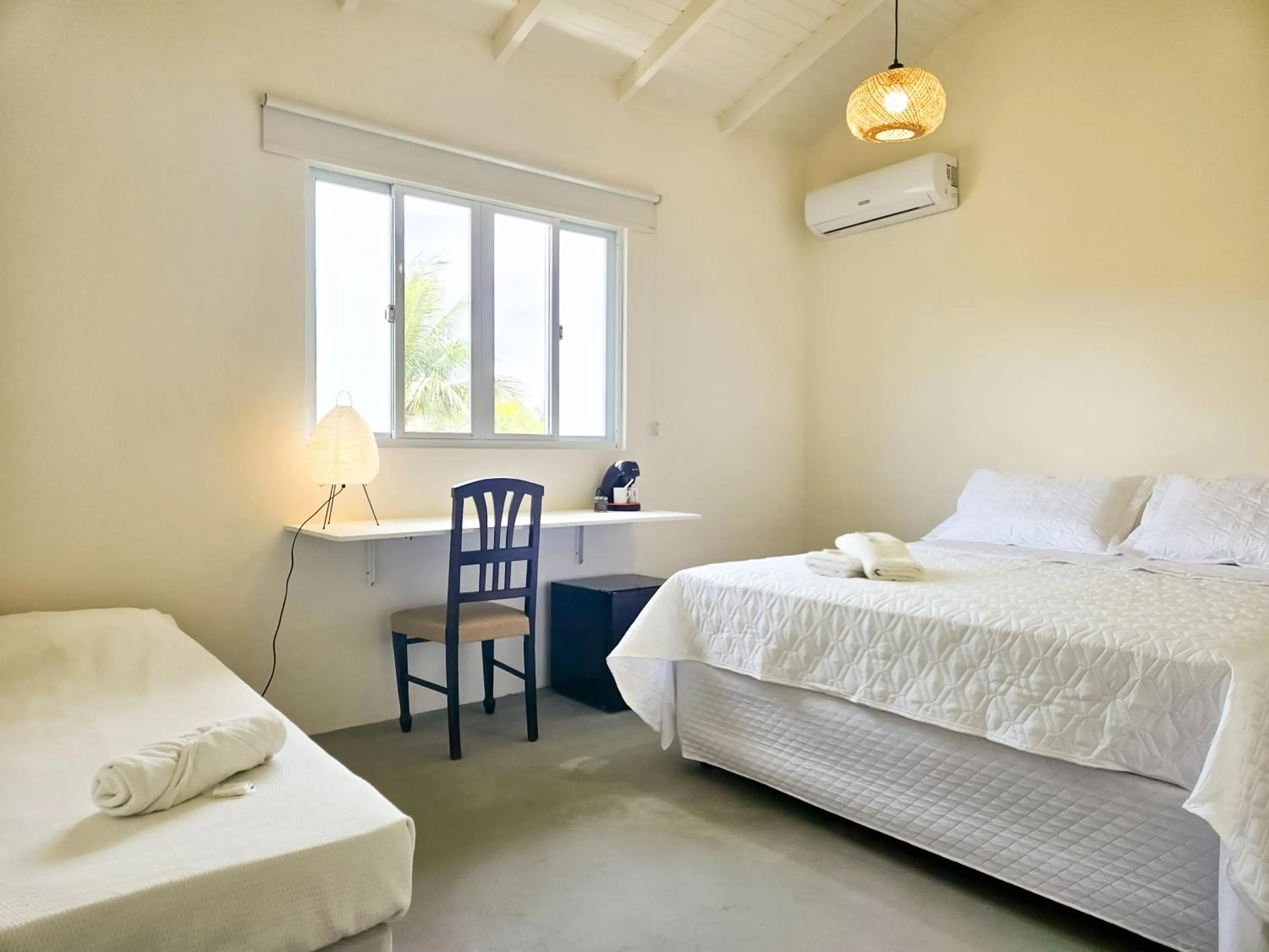 Bed in Pousada Quinta da Margem