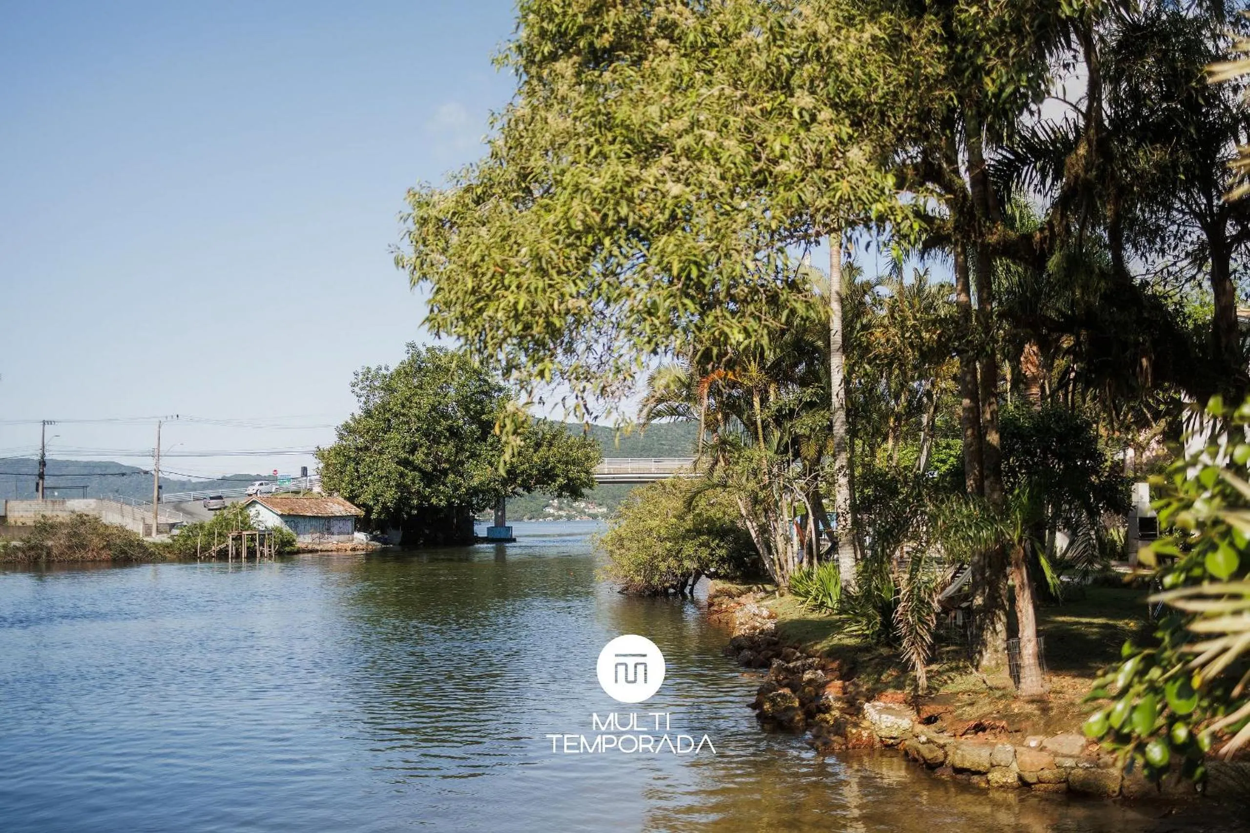 Lake view in Pousada Quinta da Margem