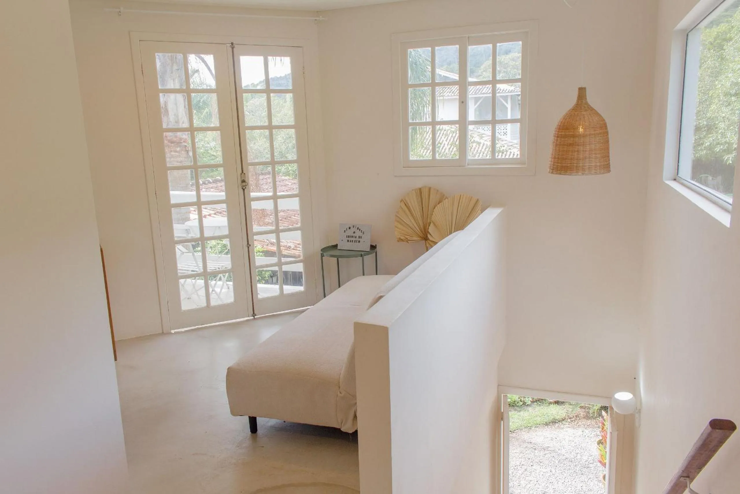 Living room, Bed in Pousada Quinta da Margem