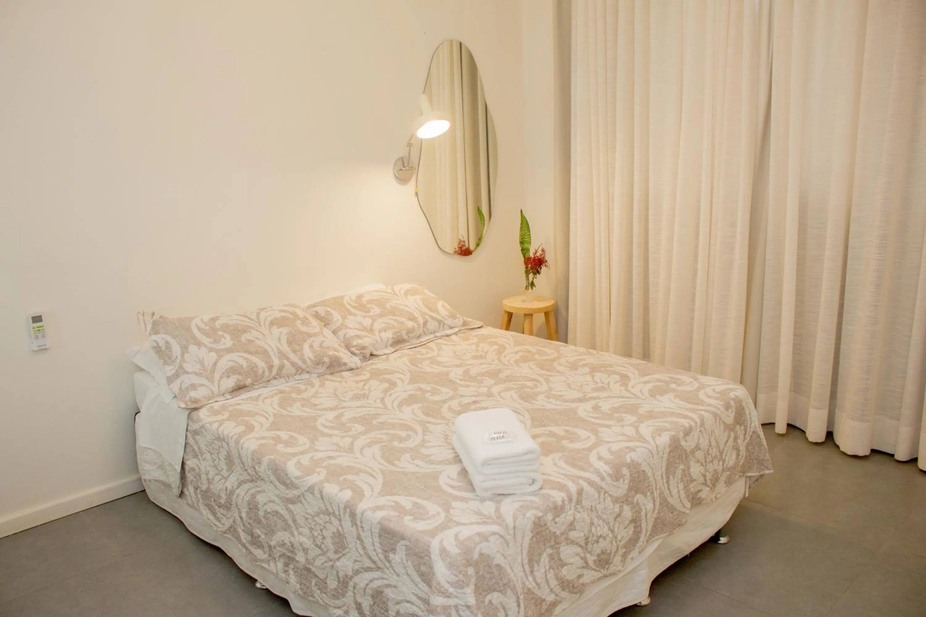 Bed in Pousada Quinta da Margem