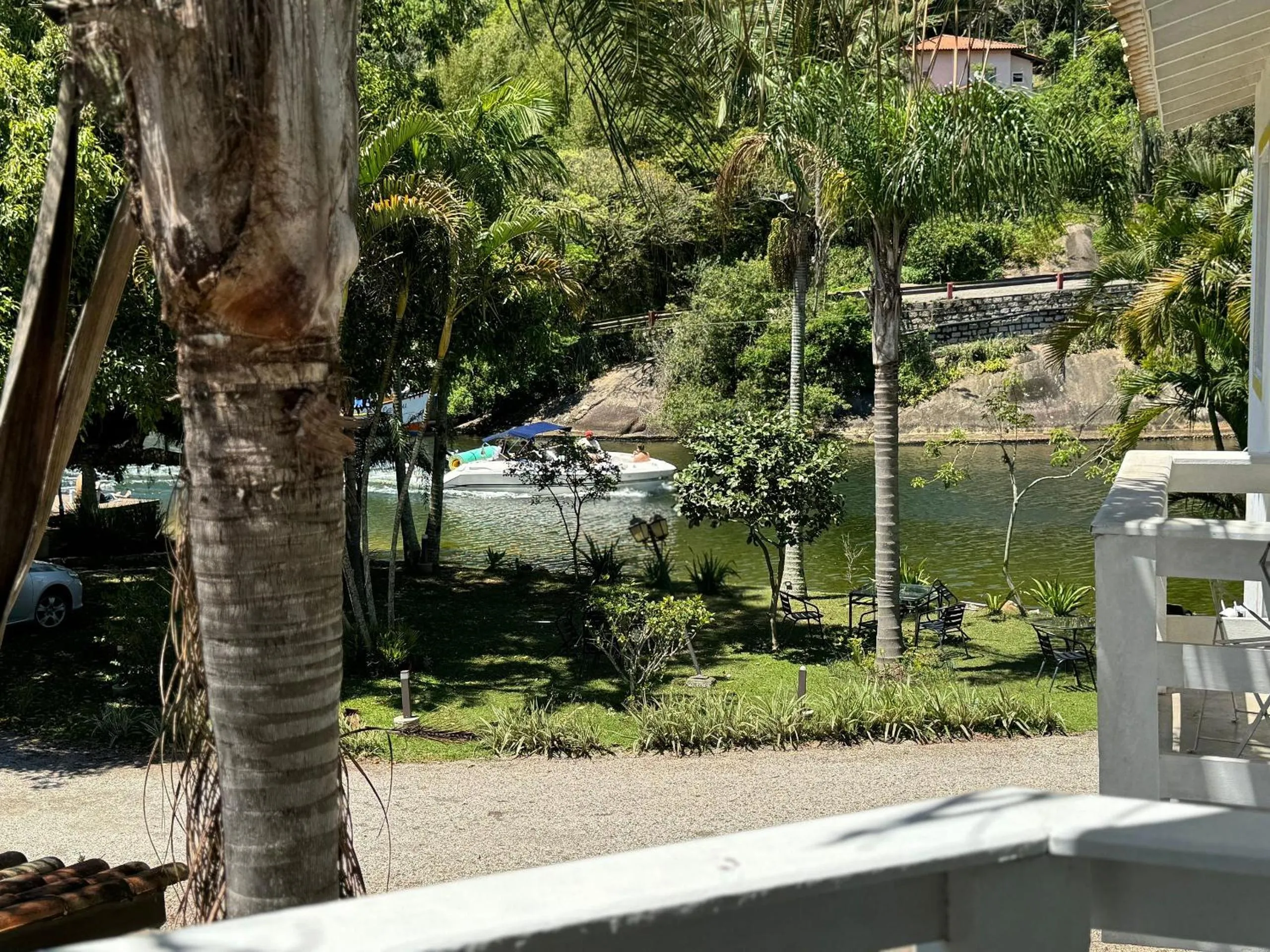 Lake view in Pousada Quinta da Margem