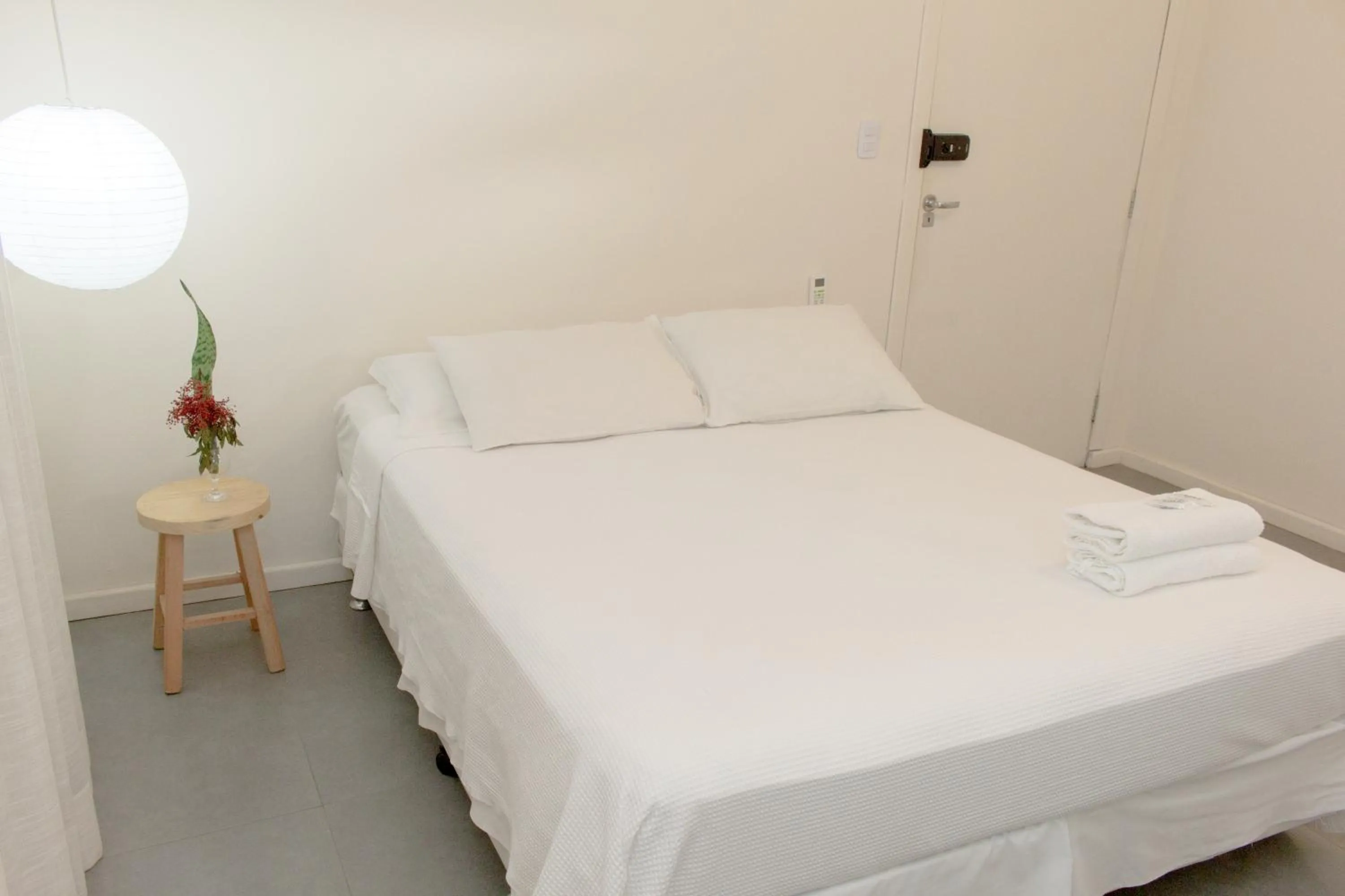 Bed in Pousada Quinta da Margem