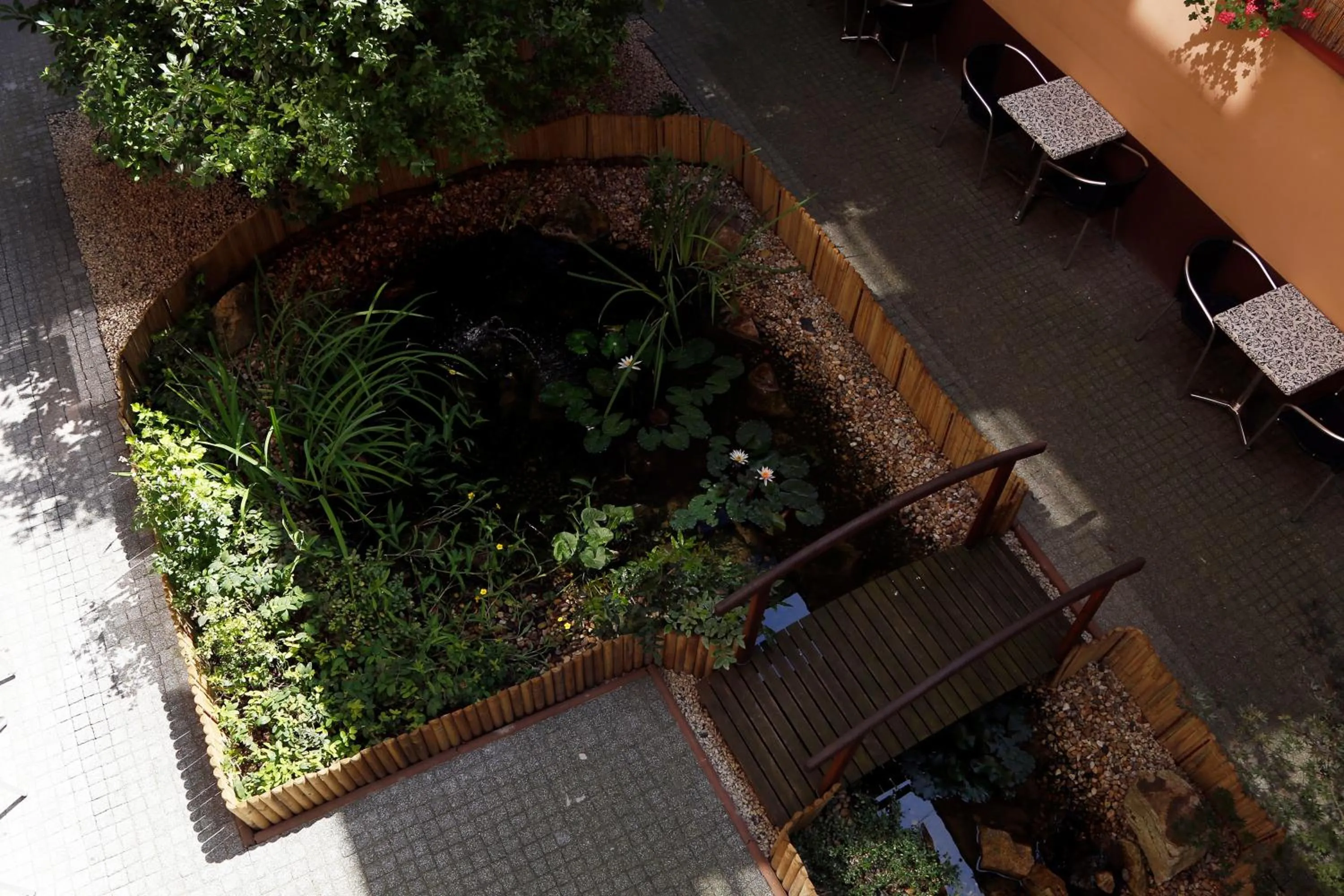 Garden in Six Inn Hotel Budapest