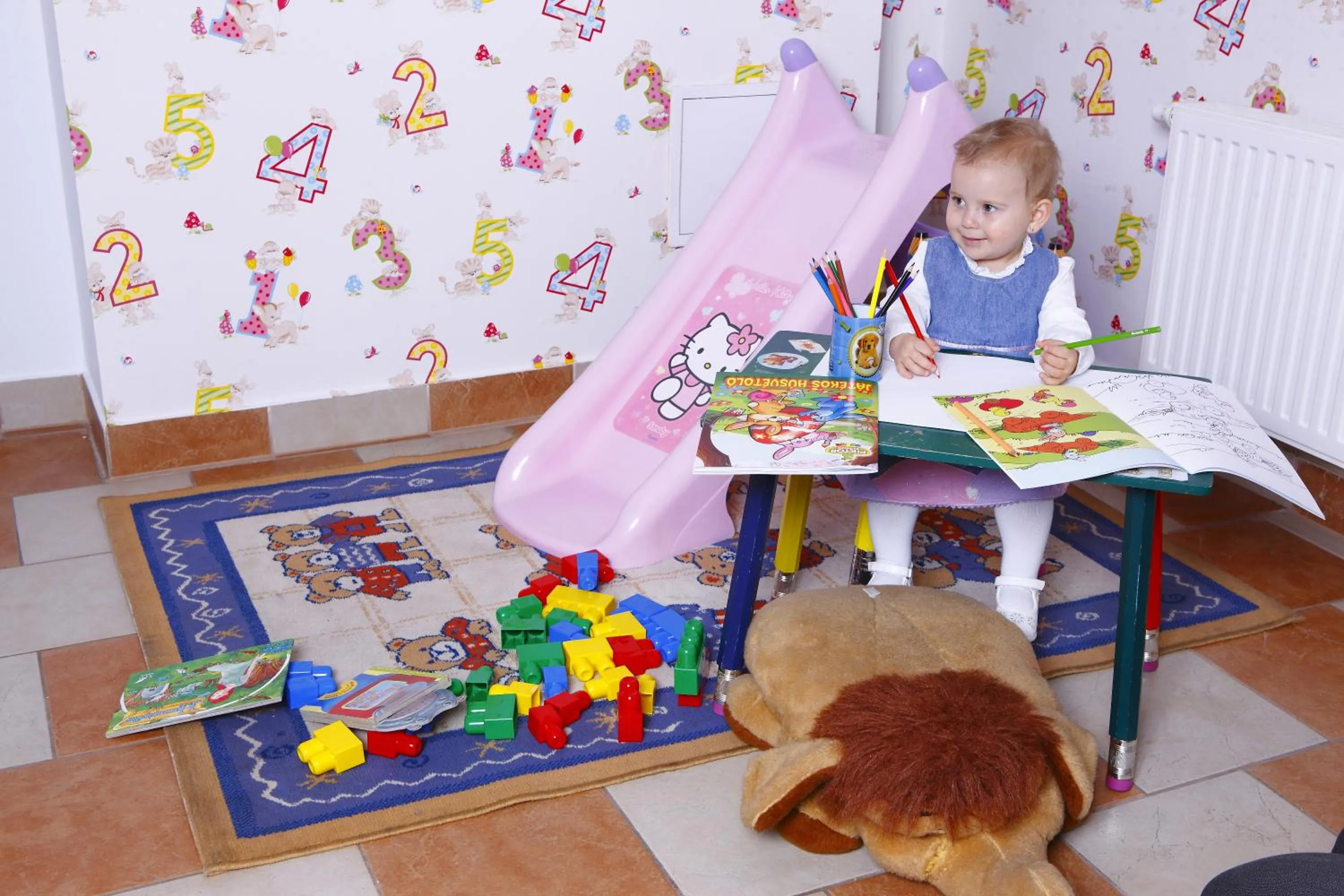 Kids's club in Six Inn Hotel Budapest