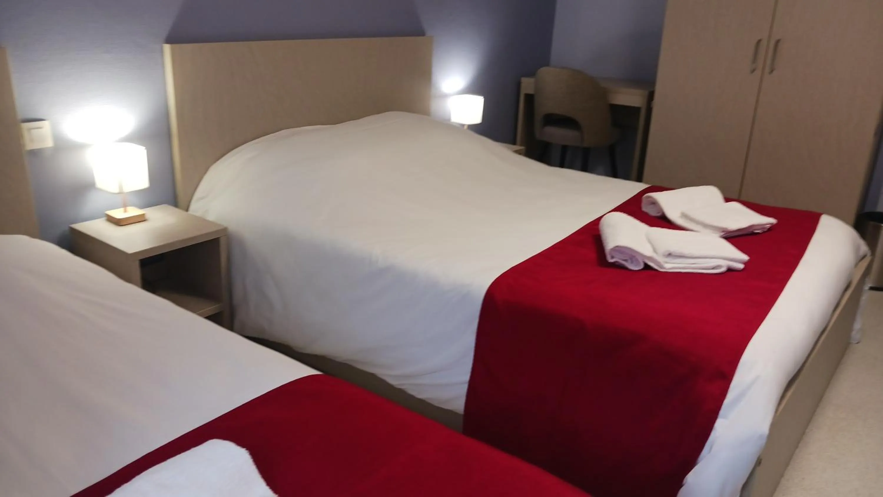 View (from property/room), Bed in Domaine du Haut des Bluches