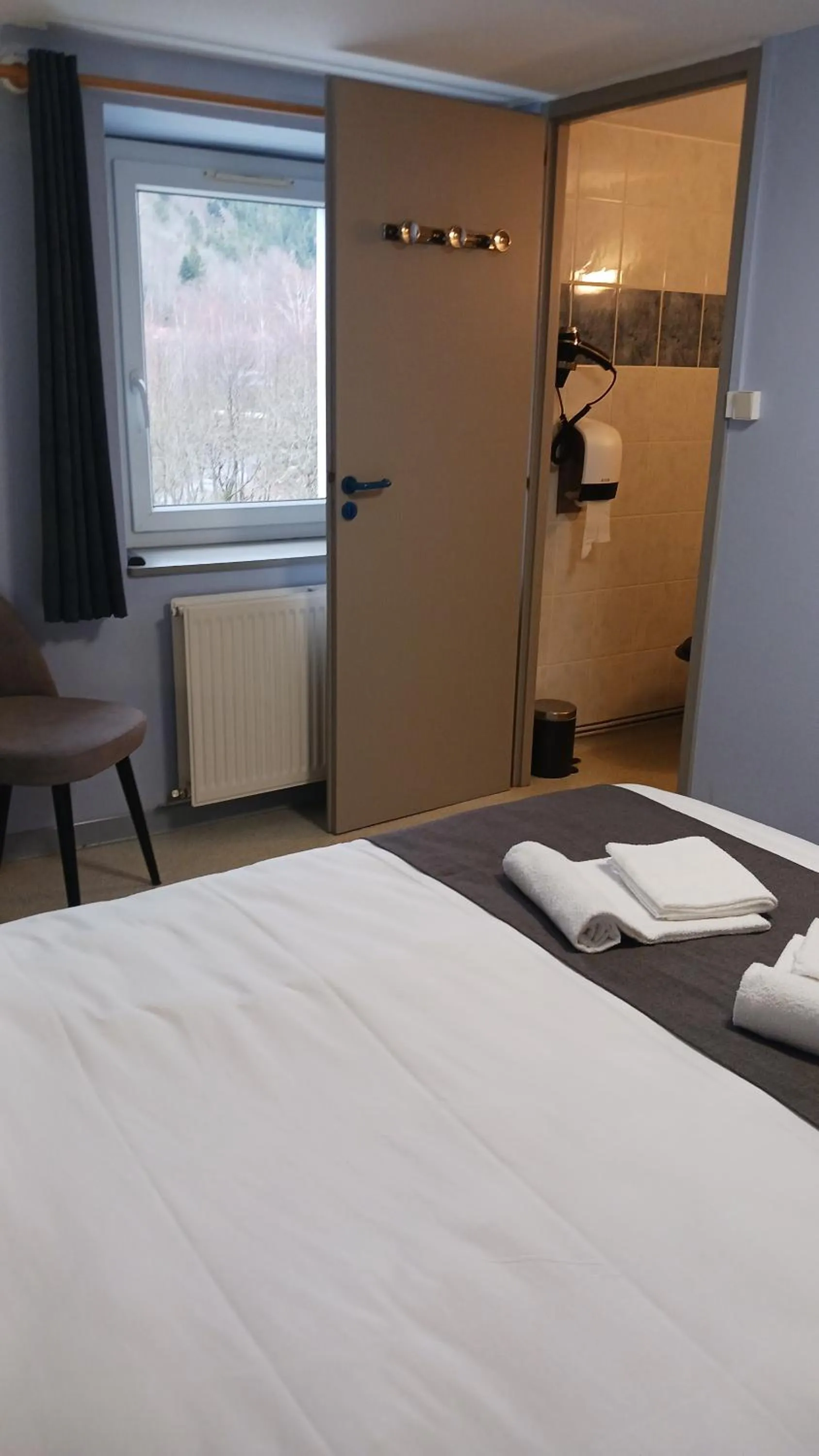 Bathroom, Bed in Domaine du Haut des Bluches