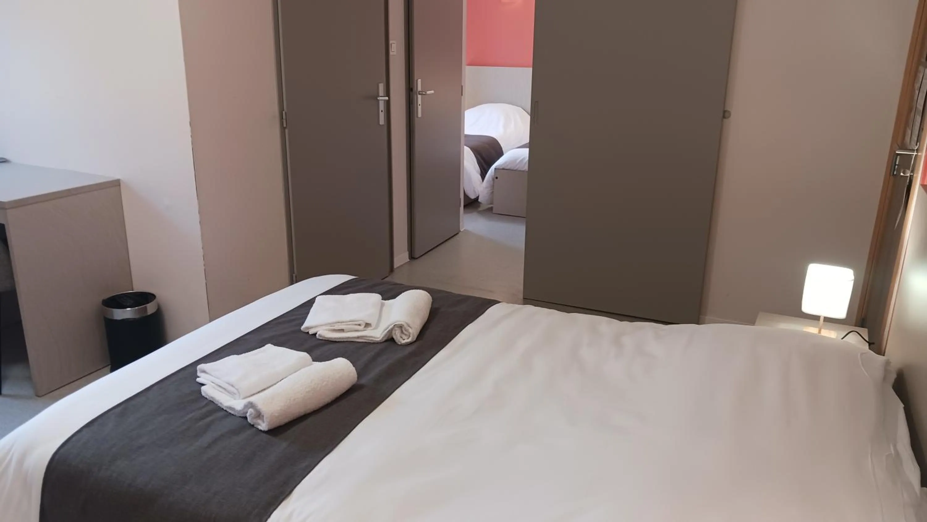 View (from property/room), Bed in Domaine du Haut des Bluches