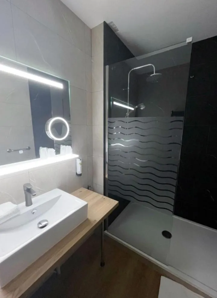 Bathroom in LOGIS Hotel Majestic Chatelaillon Plage - La Rochelle