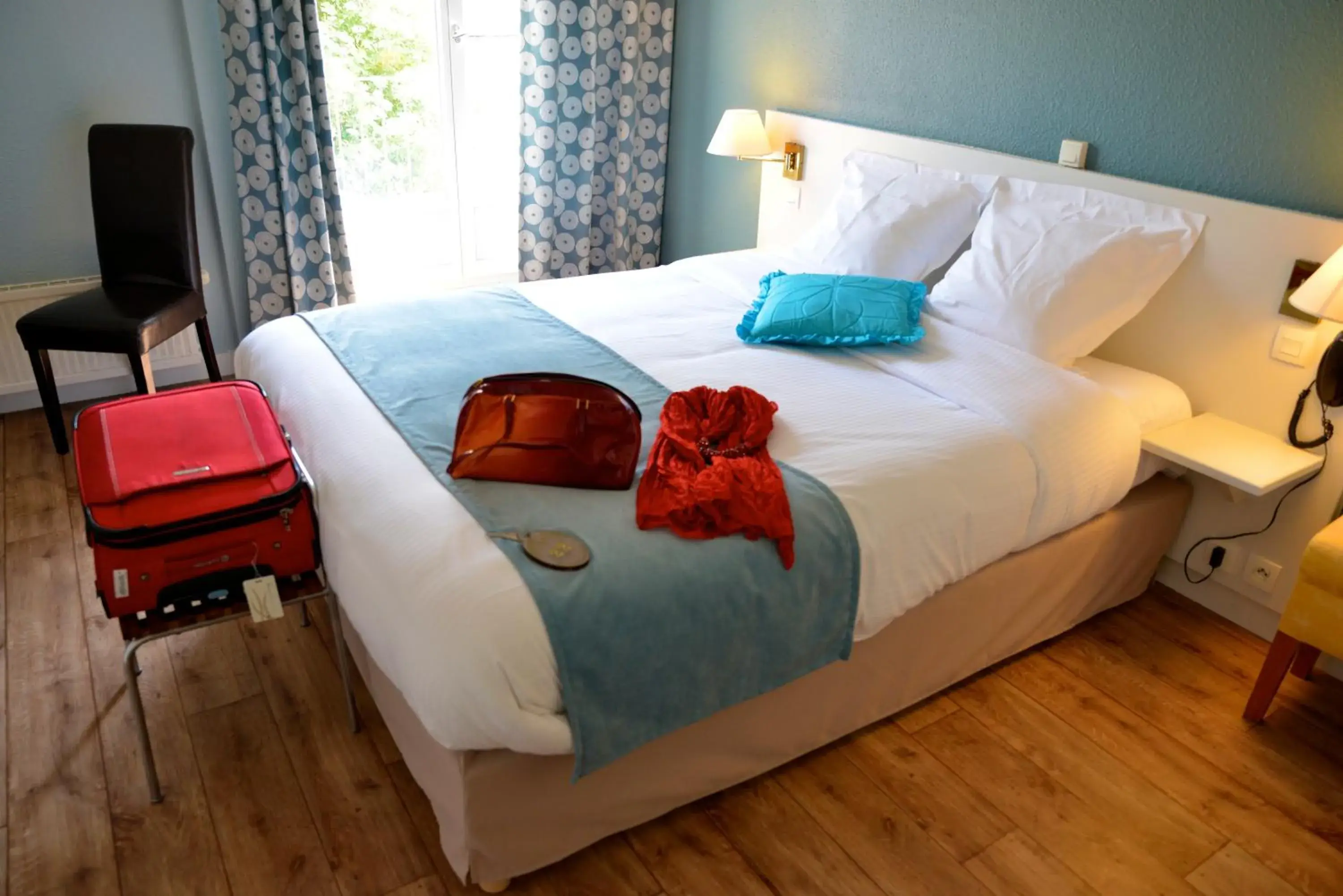 Bed in LOGIS Hotel Majestic Chatelaillon Plage - La Rochelle Bed in LOGIS Hotel Majestic Chatelaillon Plage - La Rochelle