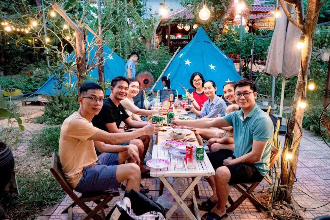 Garden in Hue Lotus Homestay