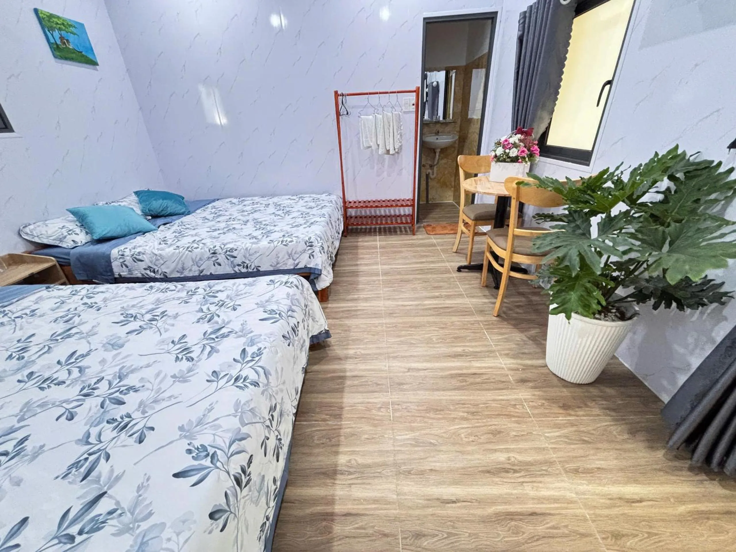 Bed in Hue Lotus Homestay