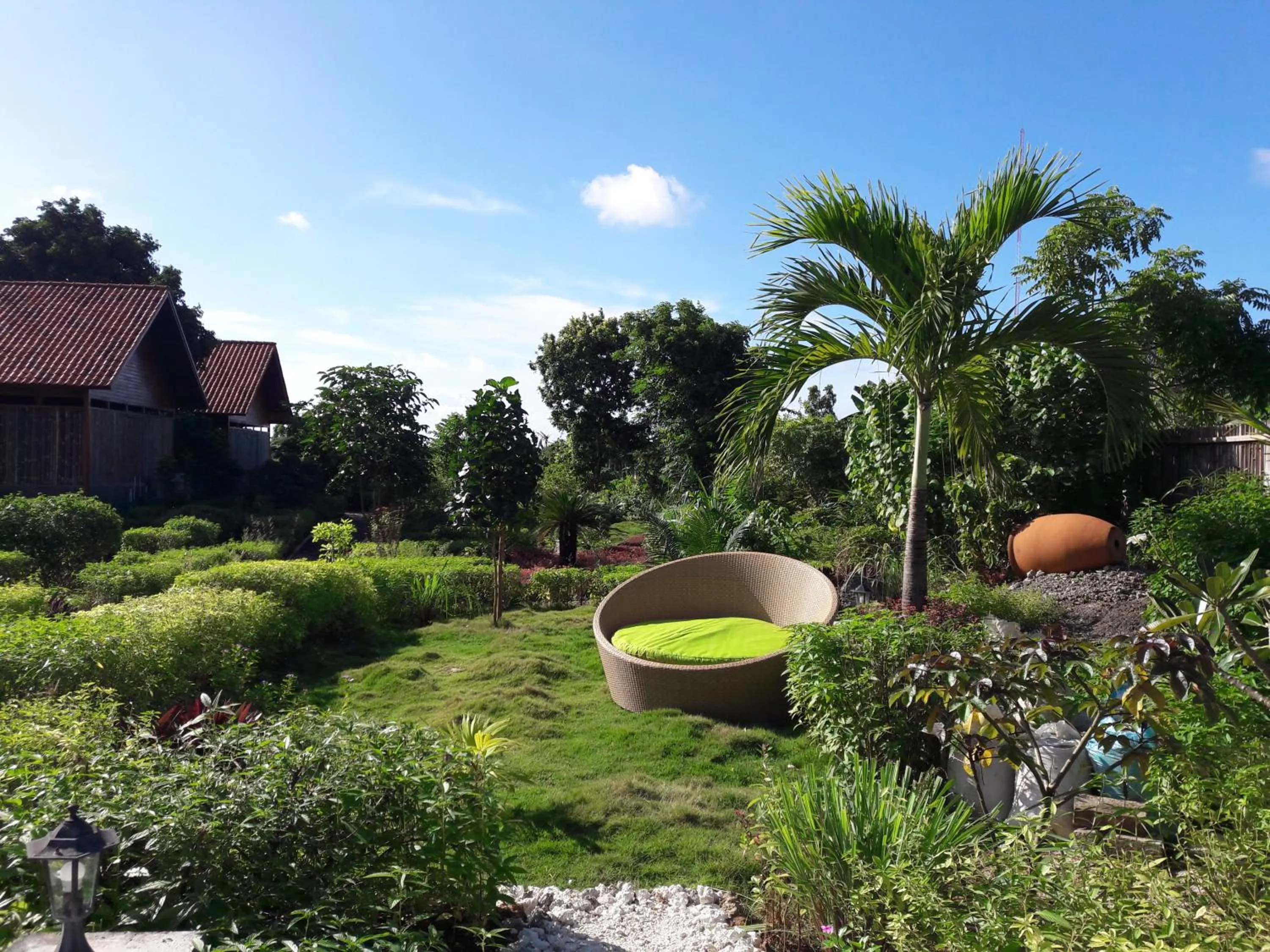 Garden in Marind Dive Eco Resort Wakatobi