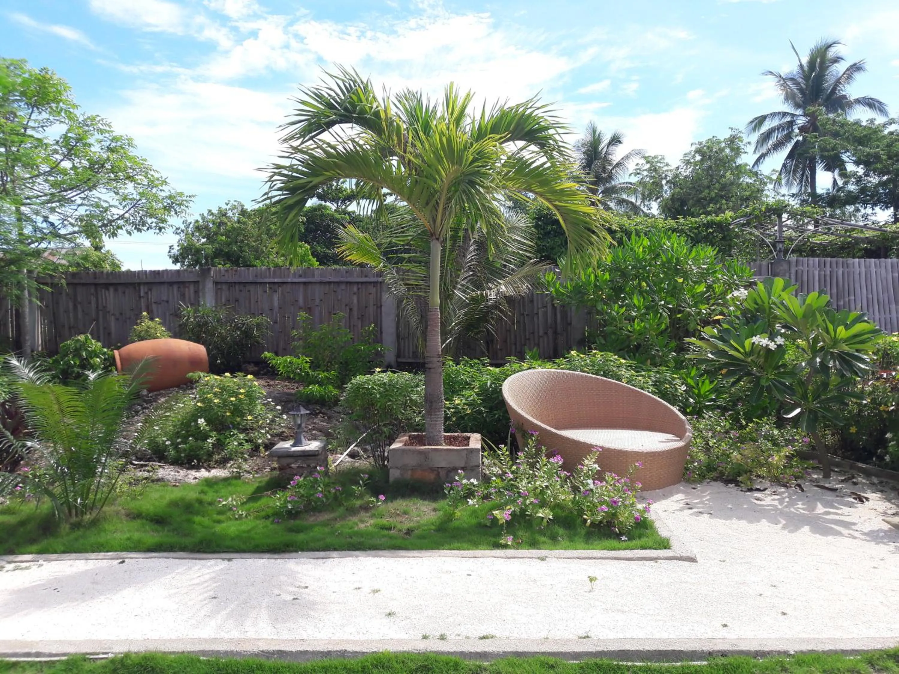 Garden in Marind Dive Eco Resort Wakatobi