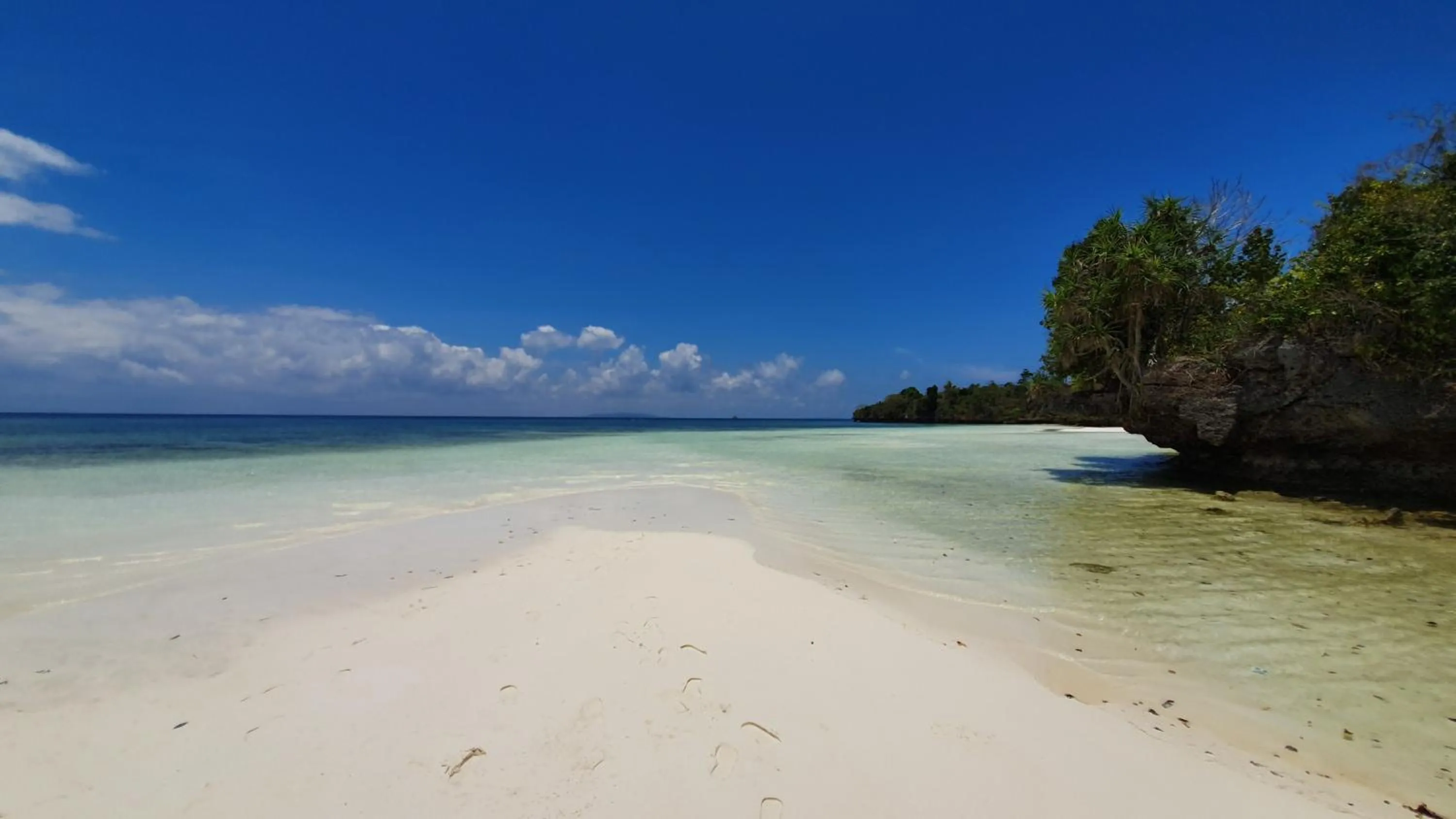 Beach in Marind Dive Eco Resort Wakatobi