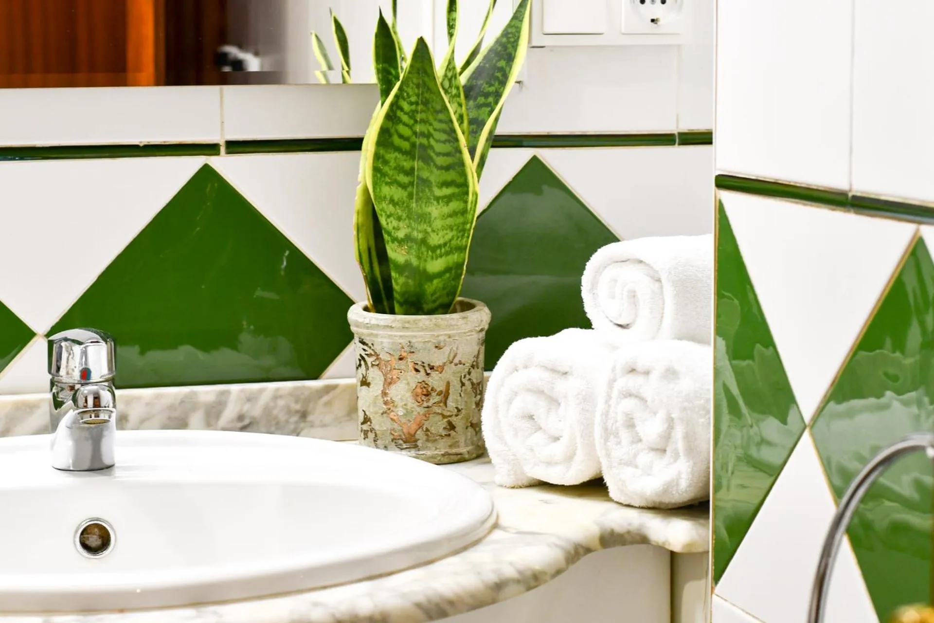 Bathroom in Hotel Celta