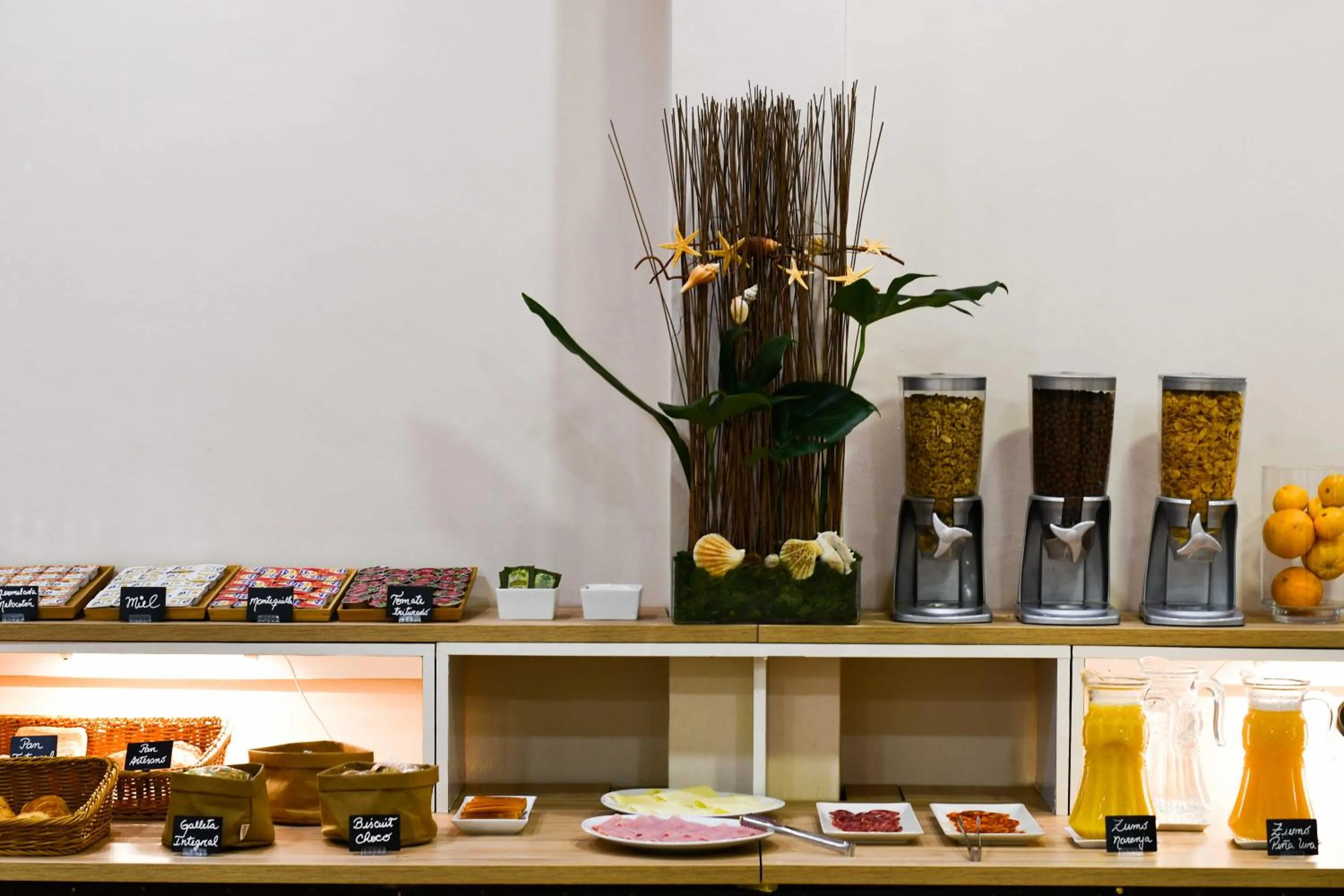 Buffet breakfast in Hotel Celta