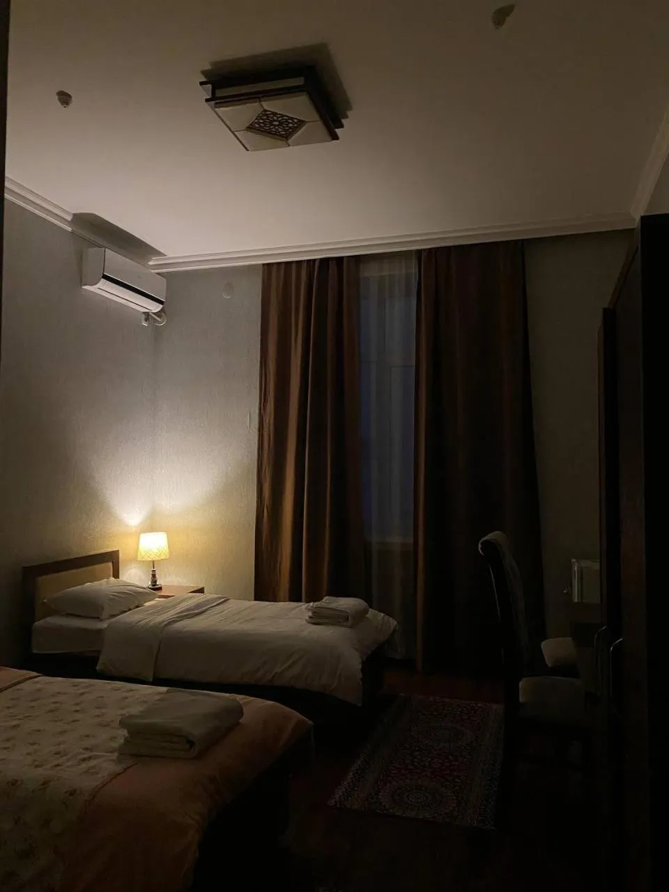 Bed in Hotel Vardonze