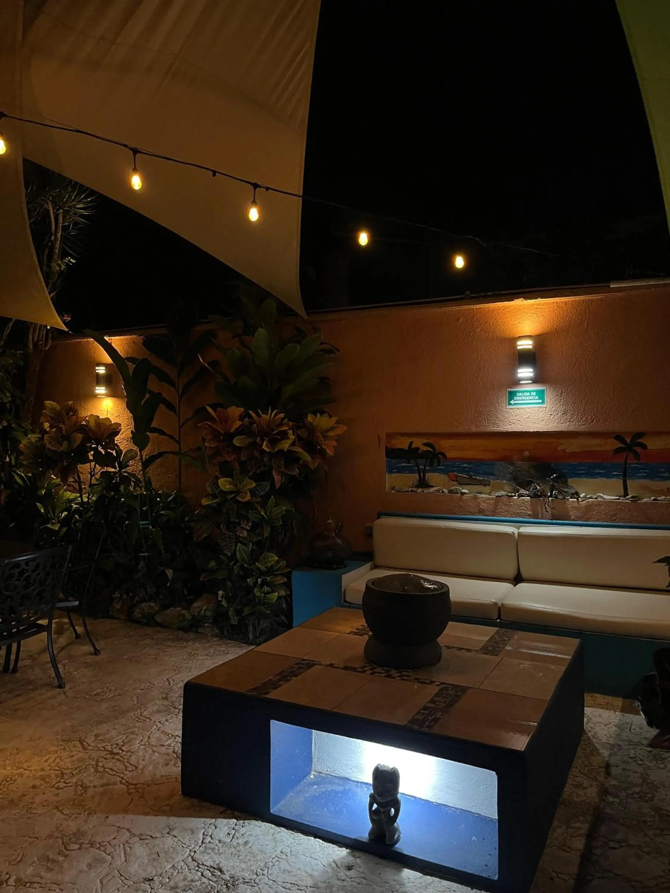 Patio in Hotel Villas Las Anclas