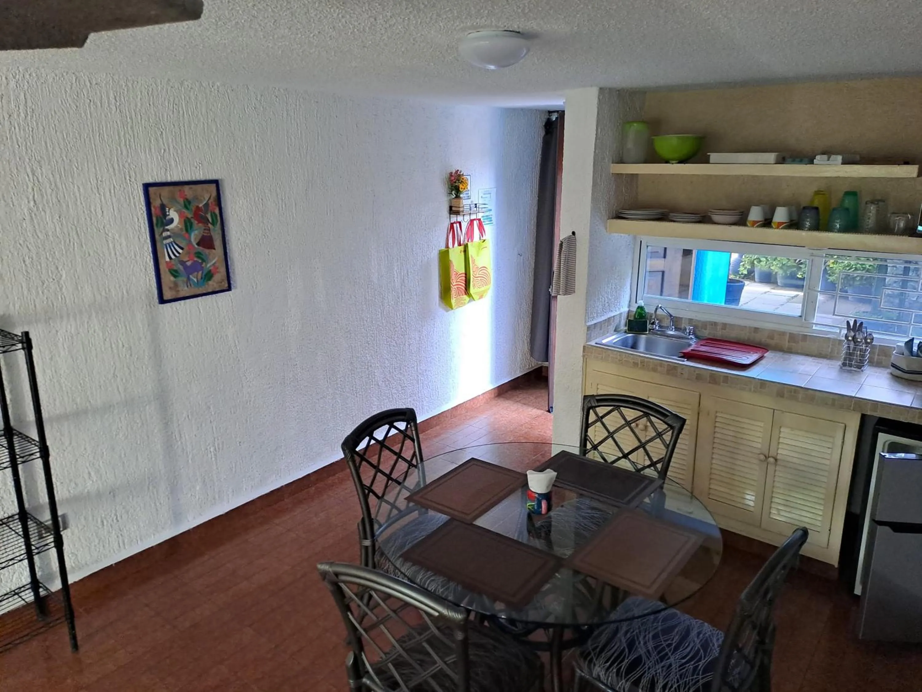 Kitchen or kitchenette in Hotel Villas Las Anclas