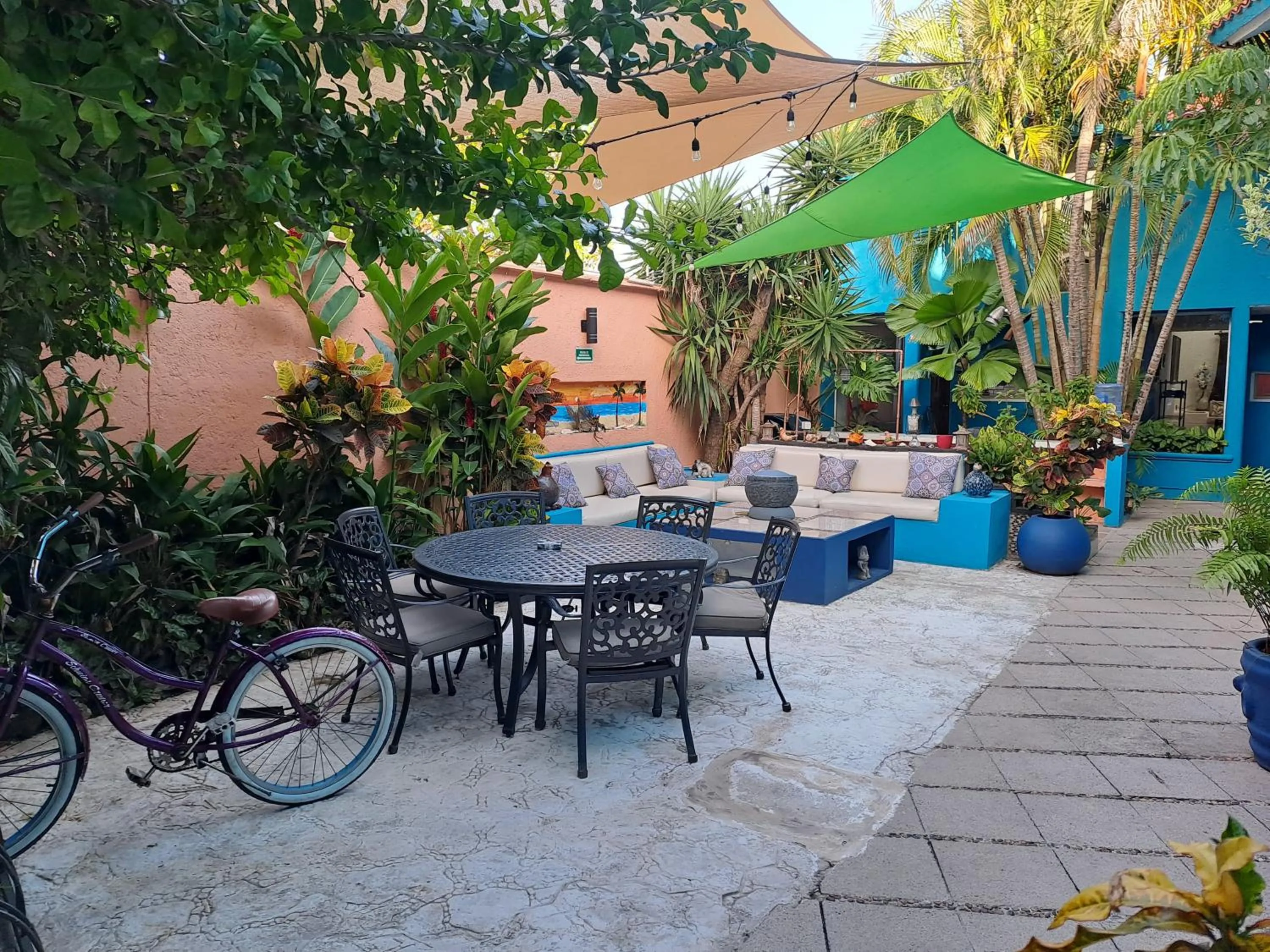 Patio in Hotel Villas Las Anclas