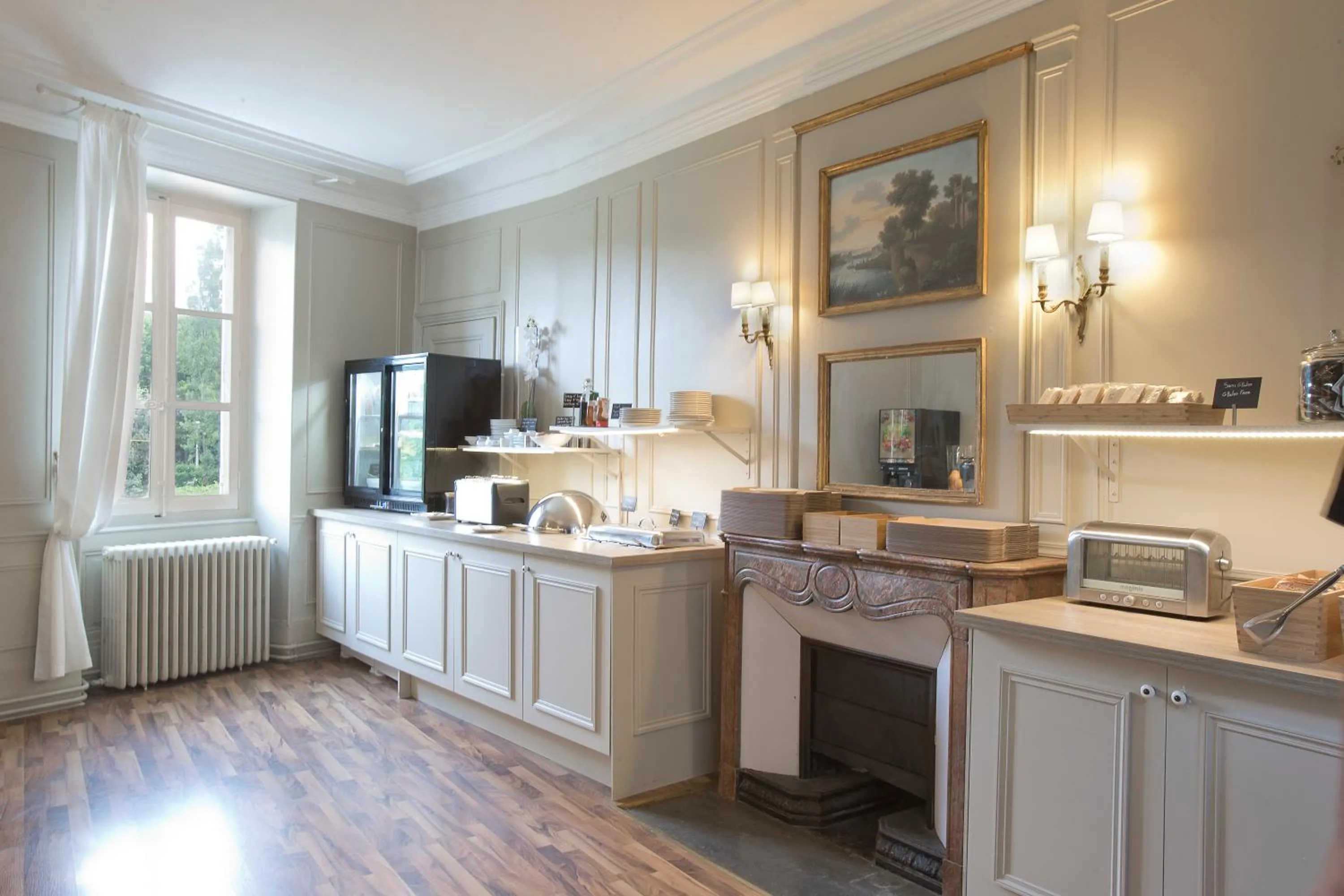 Buffet breakfast in Château Hôtel, Restaurant & Spa De La Commanderie