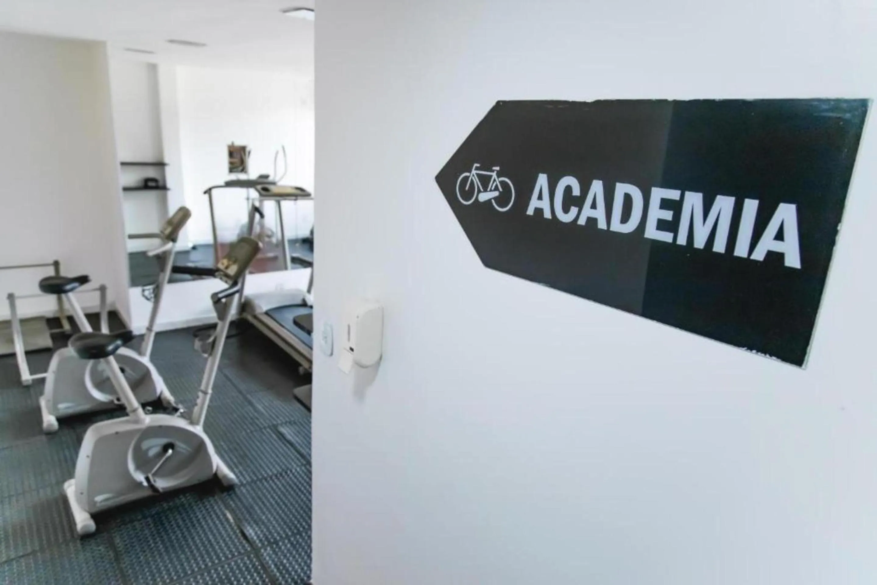 Fitness centre/facilities in Brasília Park Hotel