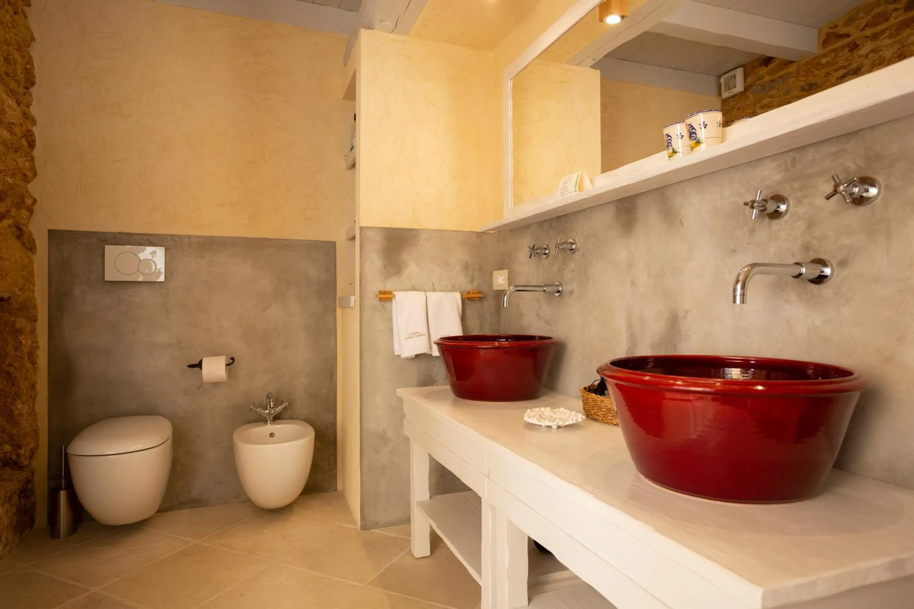 Bathroom in Masseria Borgo Mortella