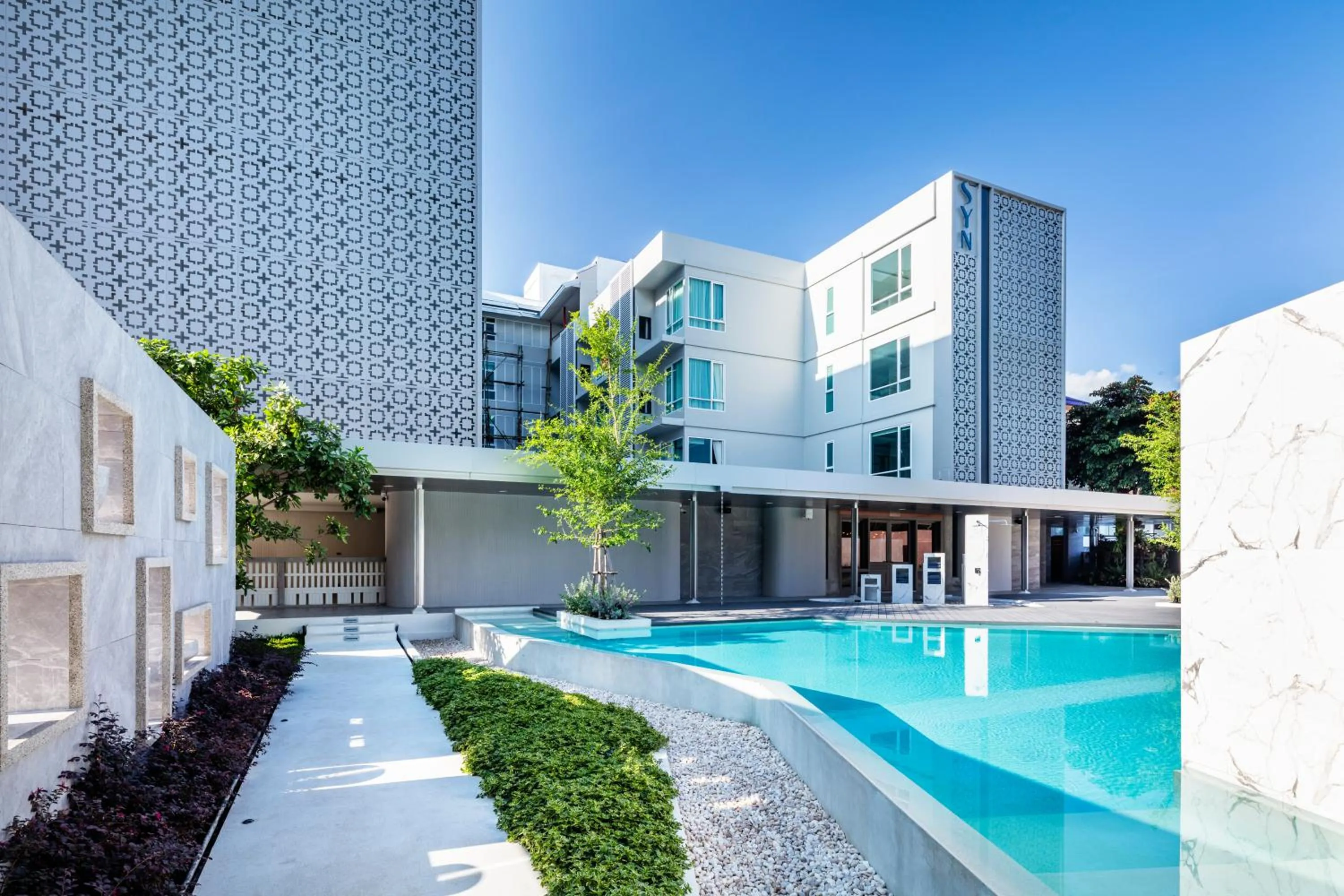 Property building in SYN Boutique Hotel