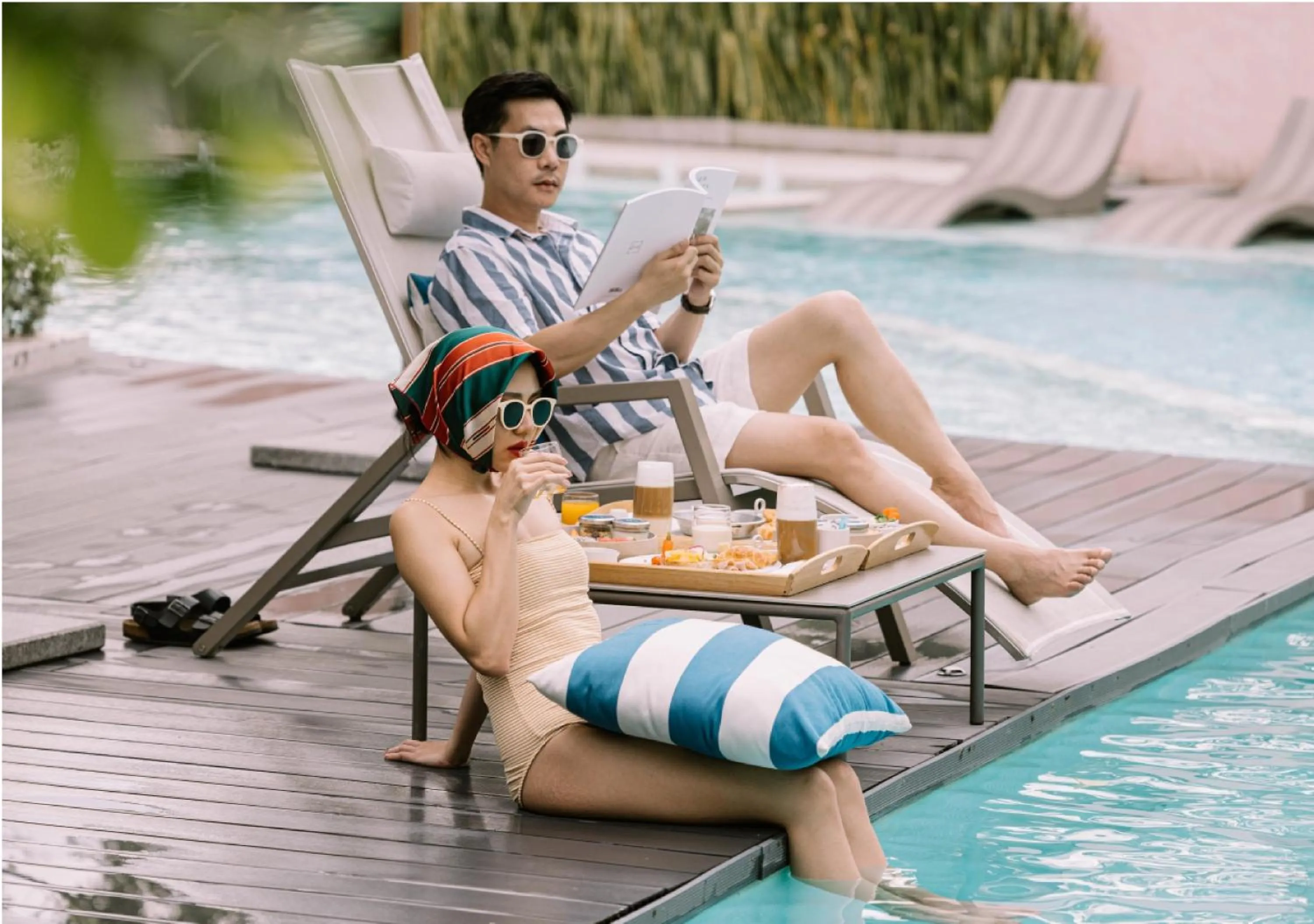 Swimming pool in SYN Boutique Hotel