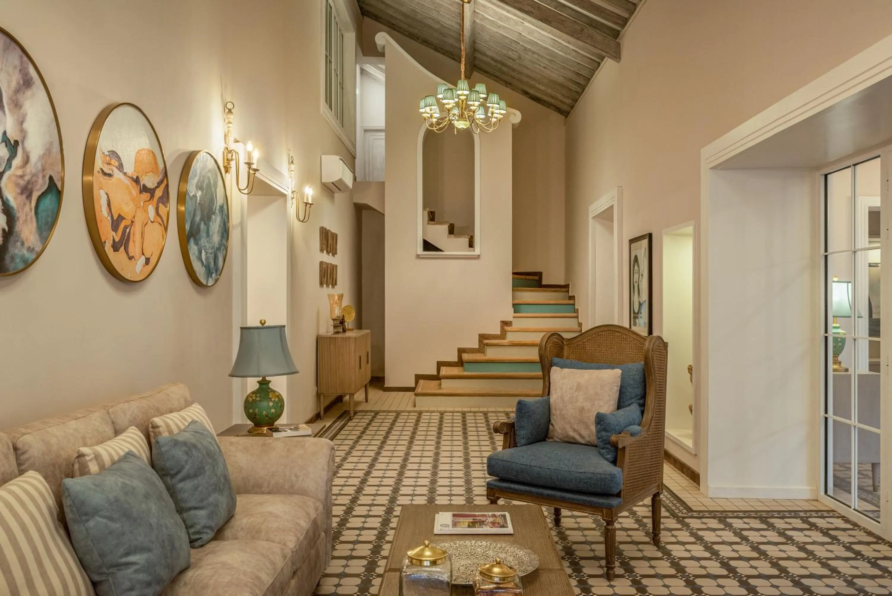 Living room in MansionHaus