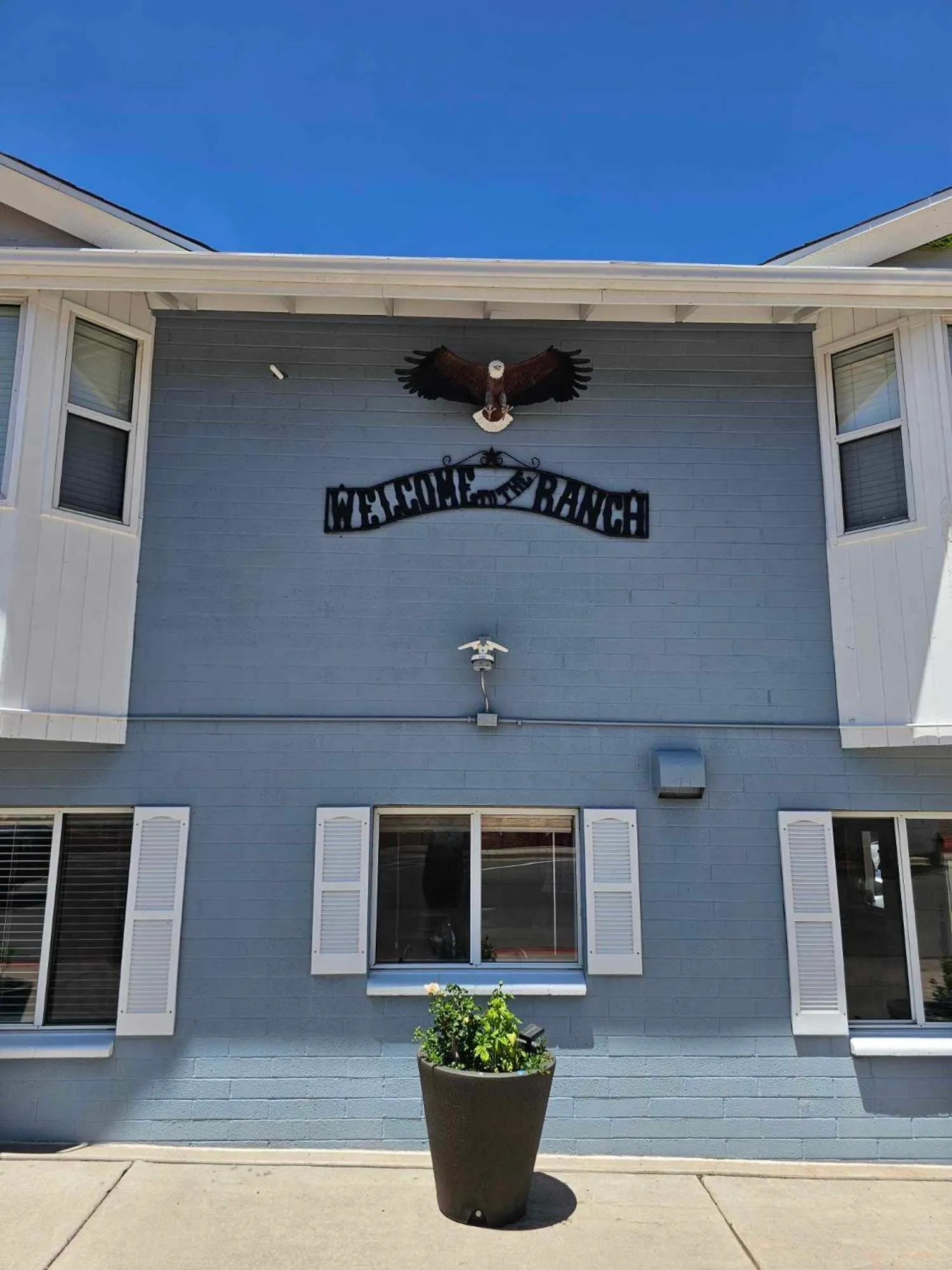 Property building in El Rancho Motel