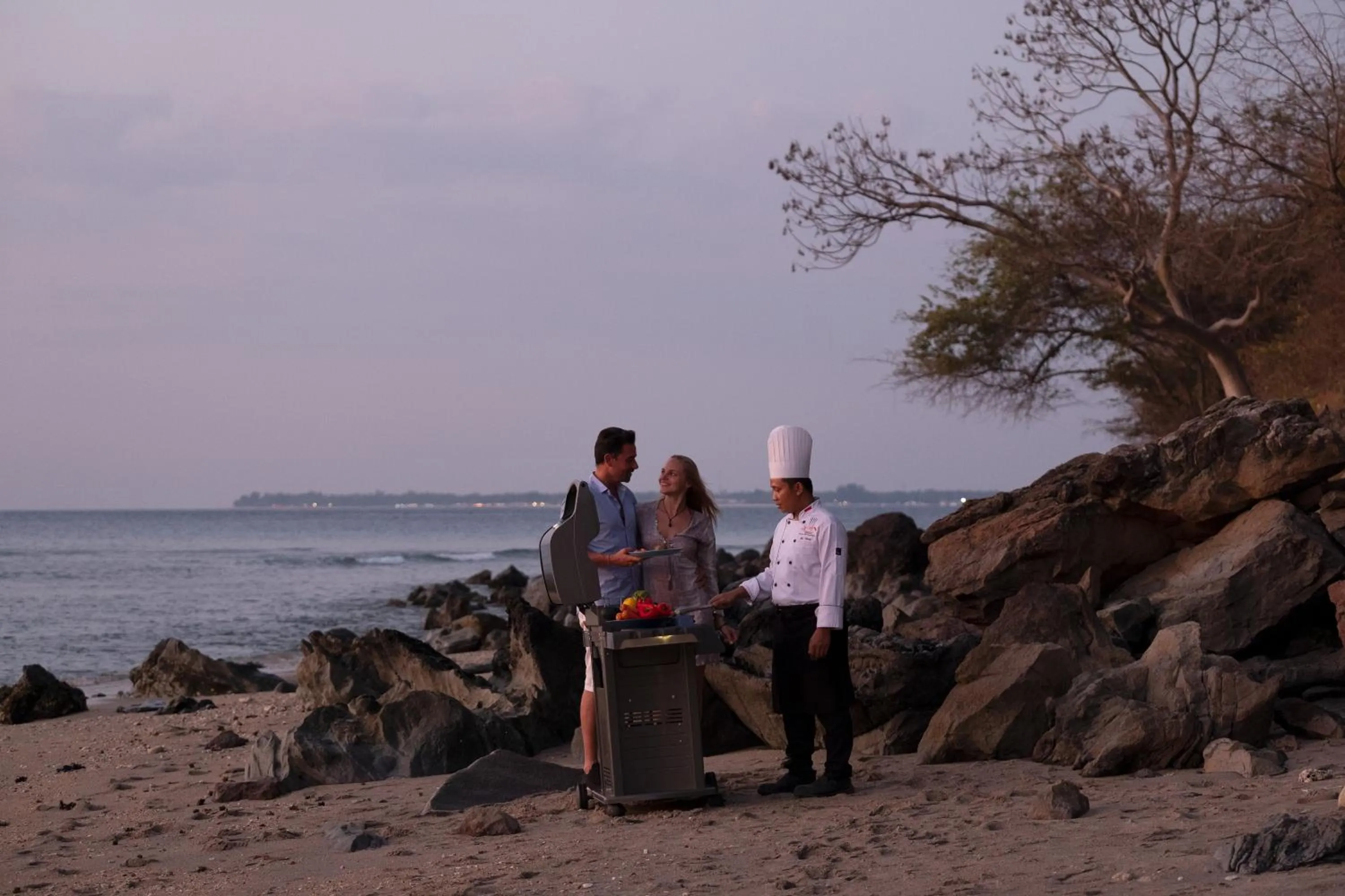 Beach in The Kayana Beach Lombok