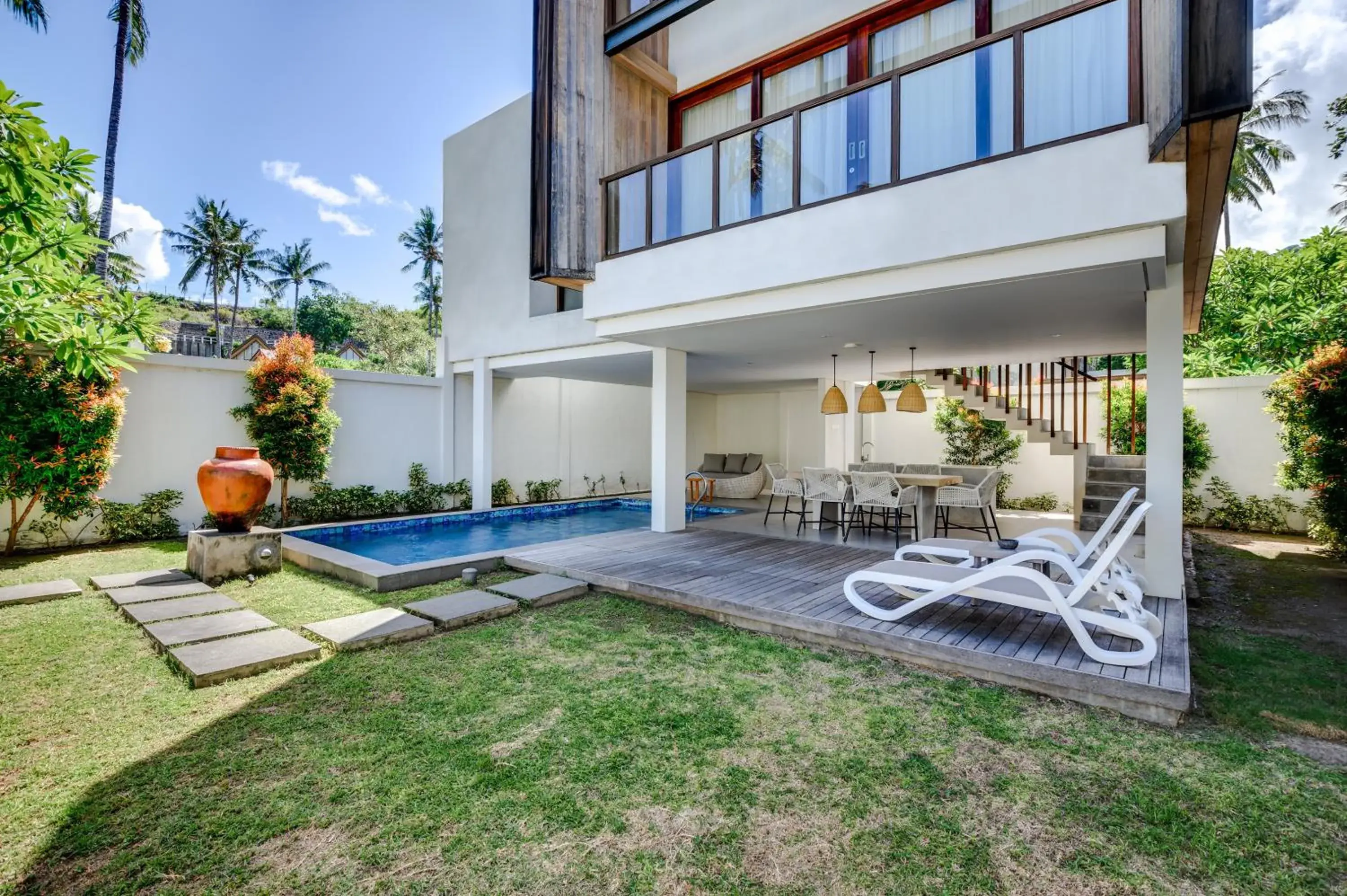 One-Bedroom Duplex Villa with Private Pool in The Kayana Beach Lombok One-Bedroom Duplex Villa with Private Pool in The Kayana Beach Lombok