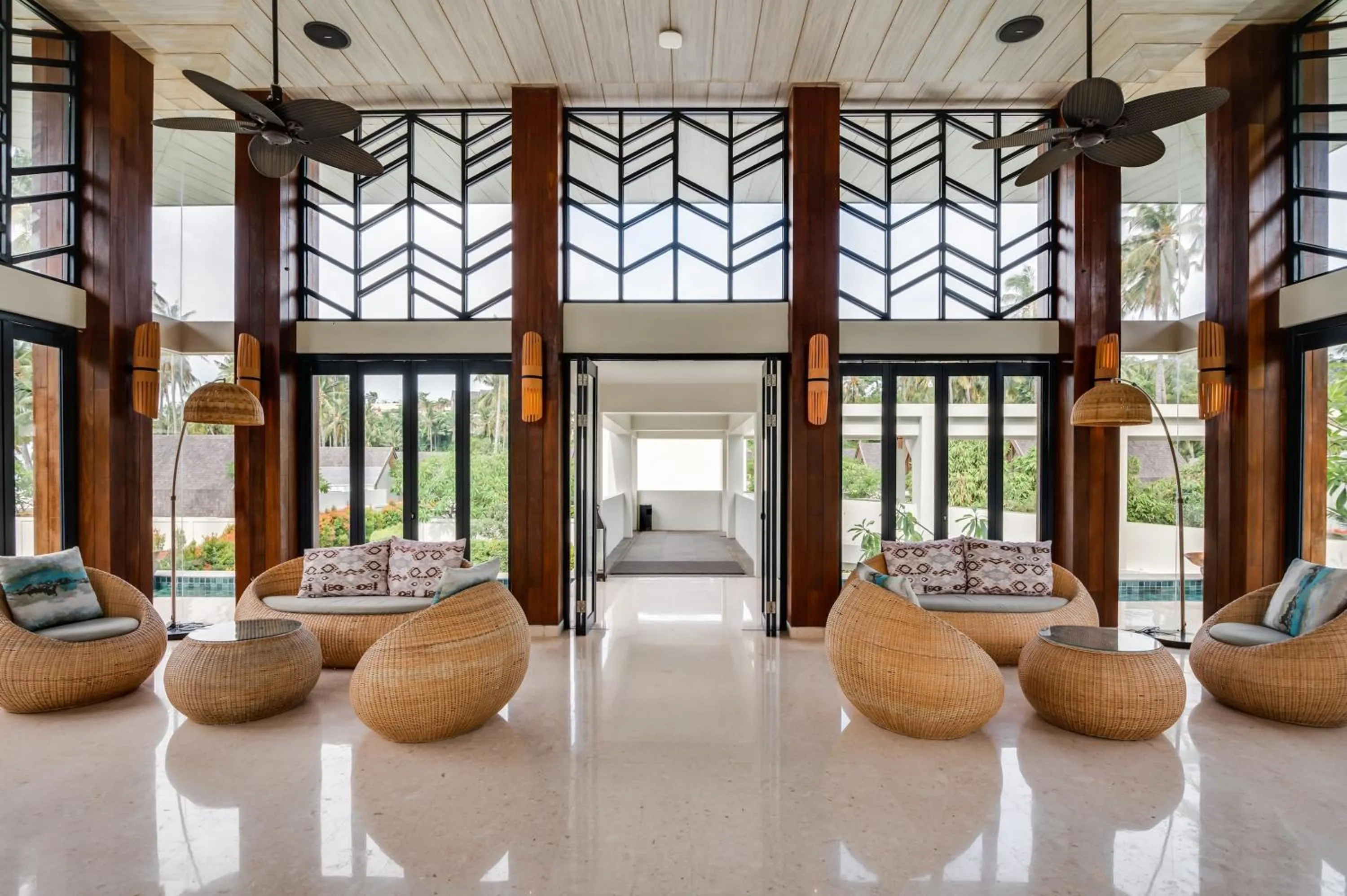 Lobby or reception in The Kayana Beach Lombok