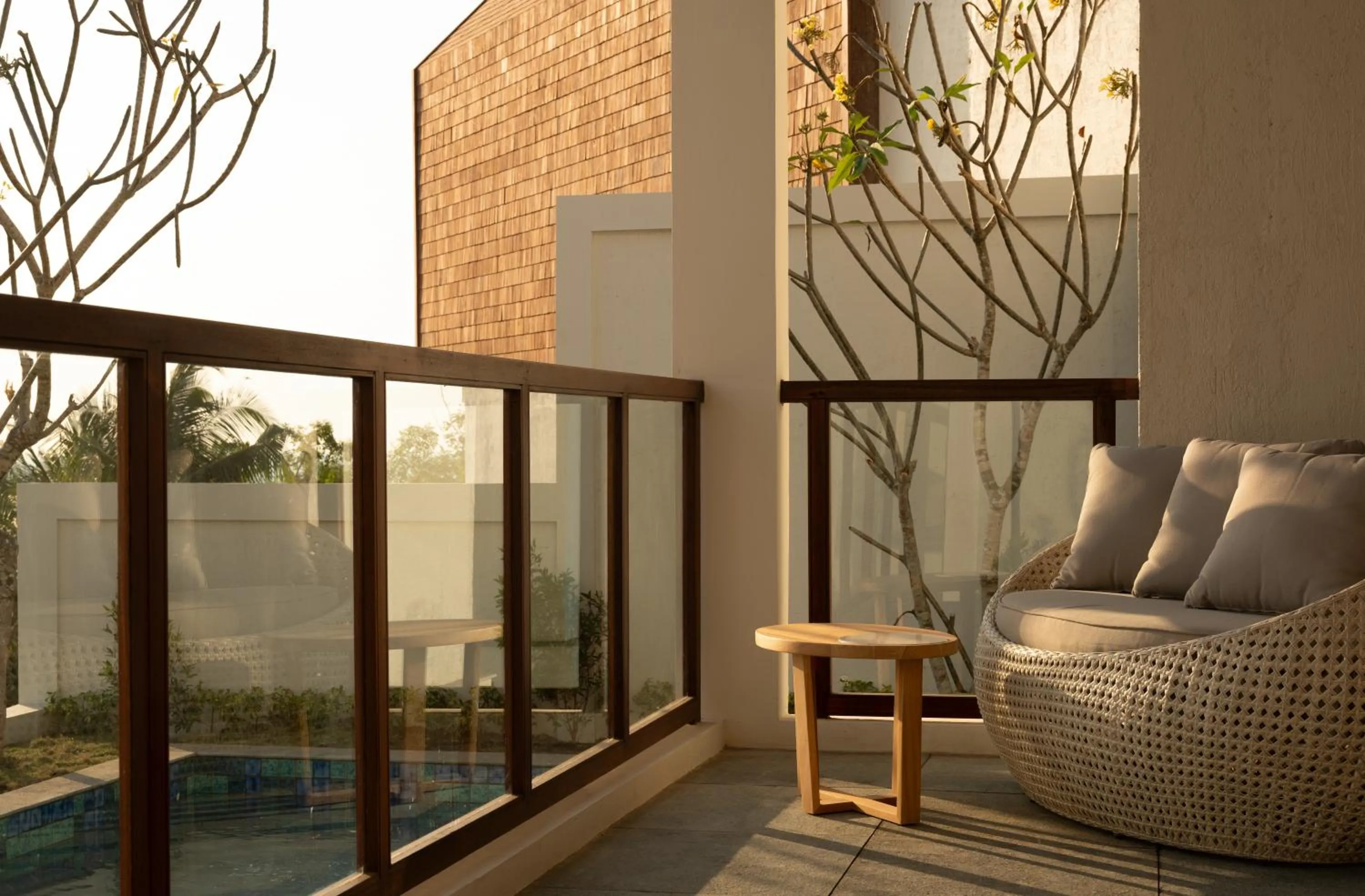 Balcony/Terrace in The Kayana Beach Lombok