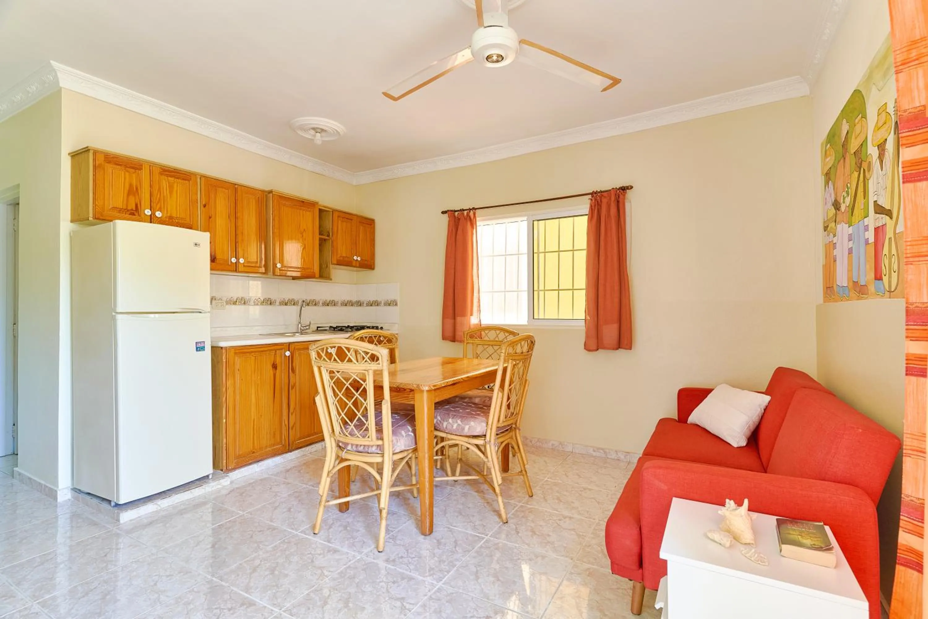 Living room in Parco del Caribe