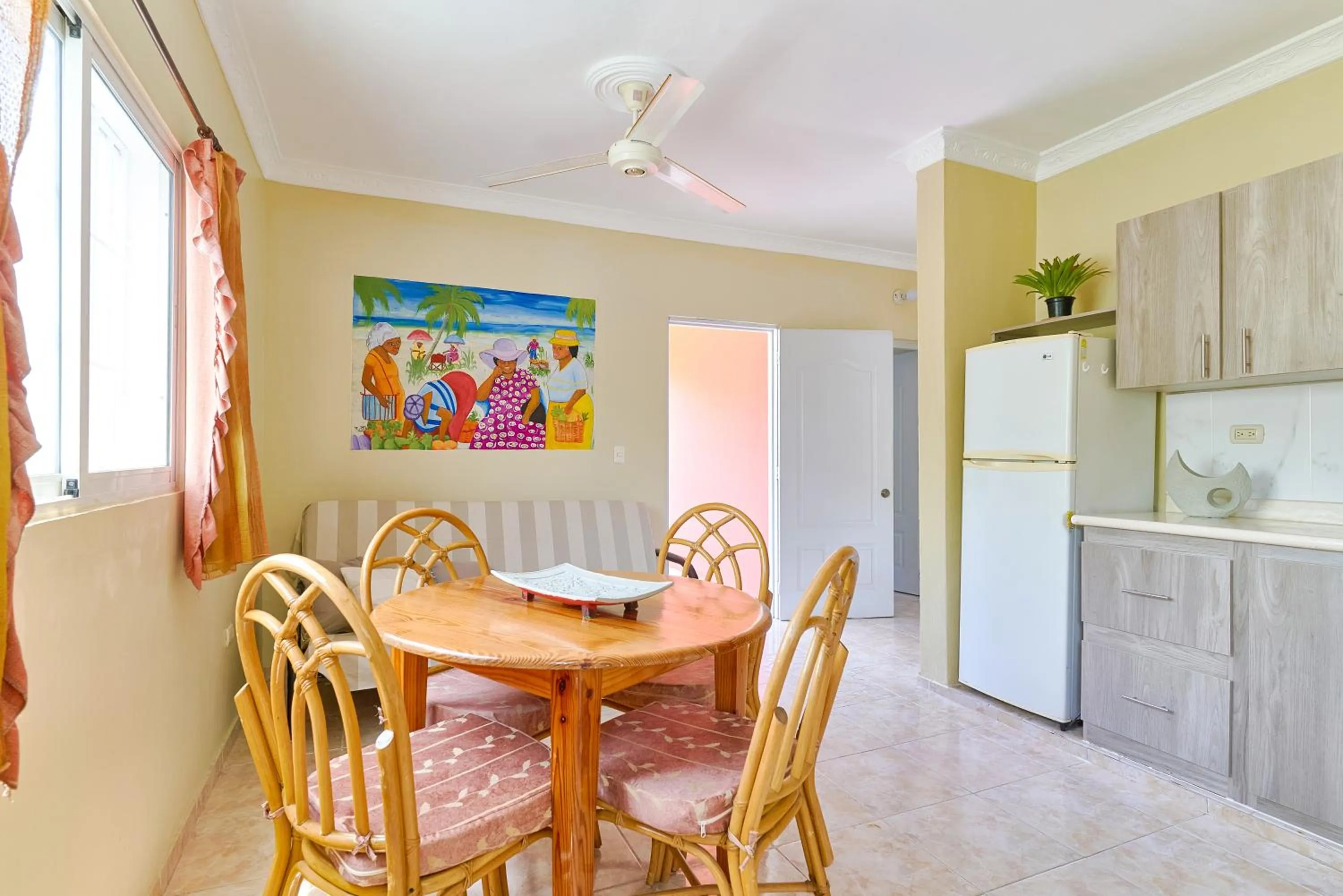 Dining area in Parco del Caribe