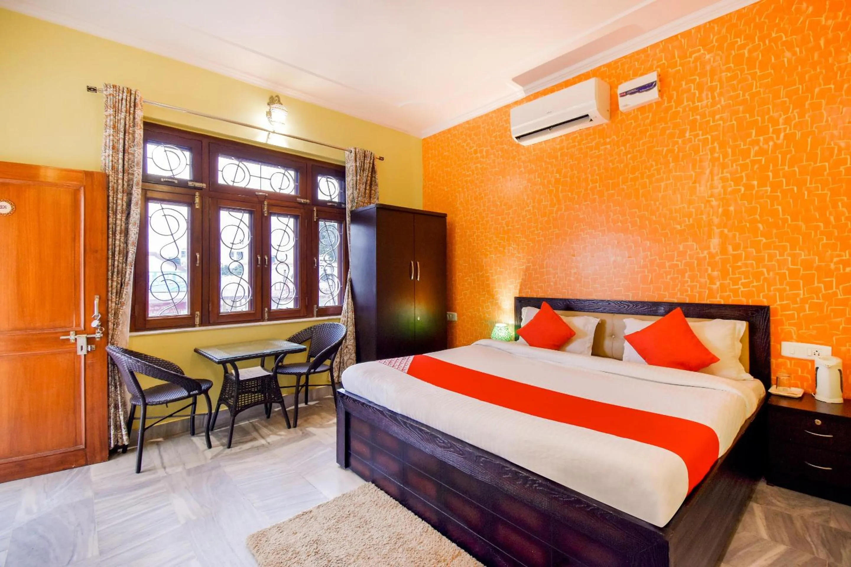 Bathroom, Bed in Hotel O The Nandini's Guest House