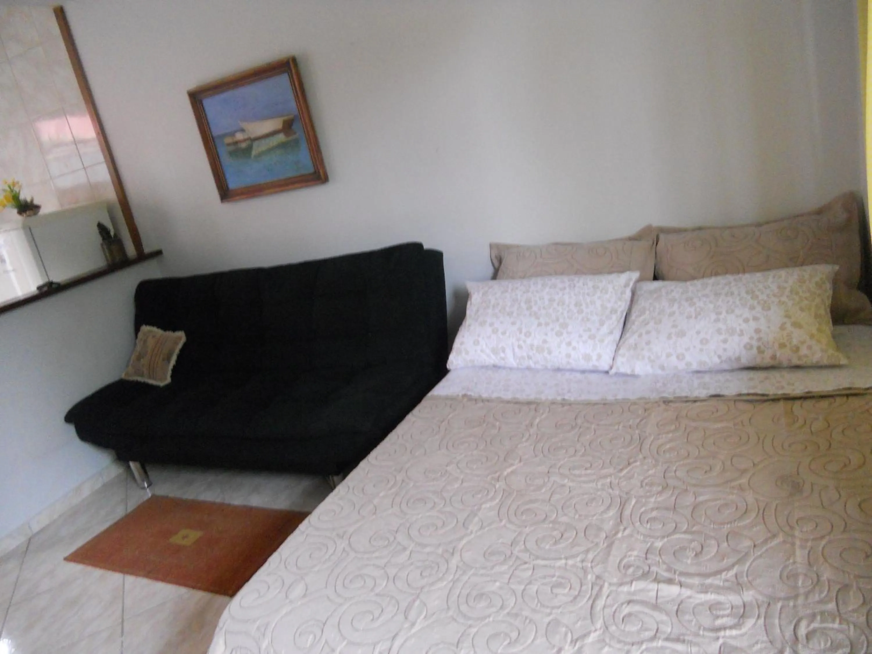Bed in Pousada Caminho do Mar