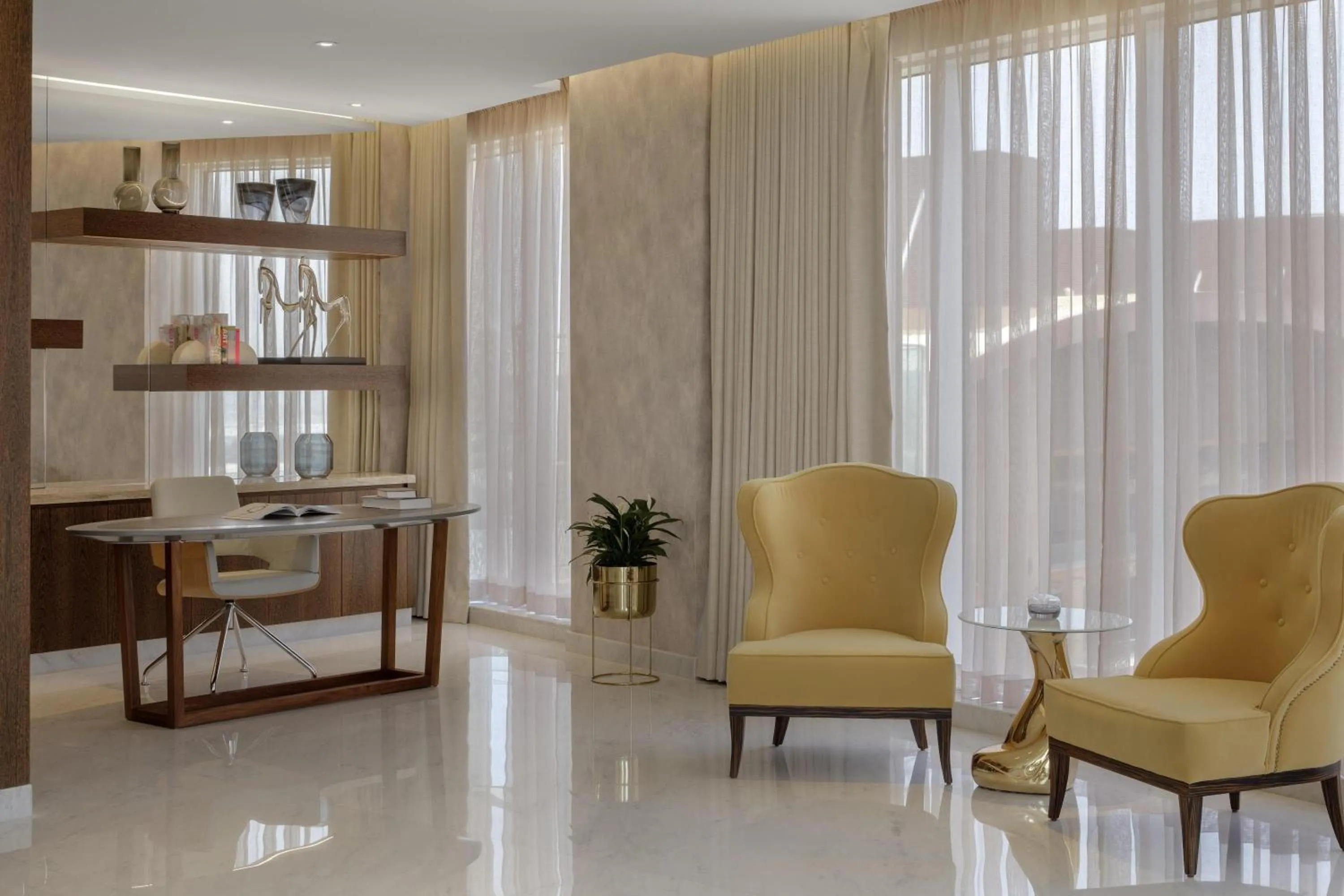 Photo of the whole room in Andaz Dubai The Palm, By Hyatt